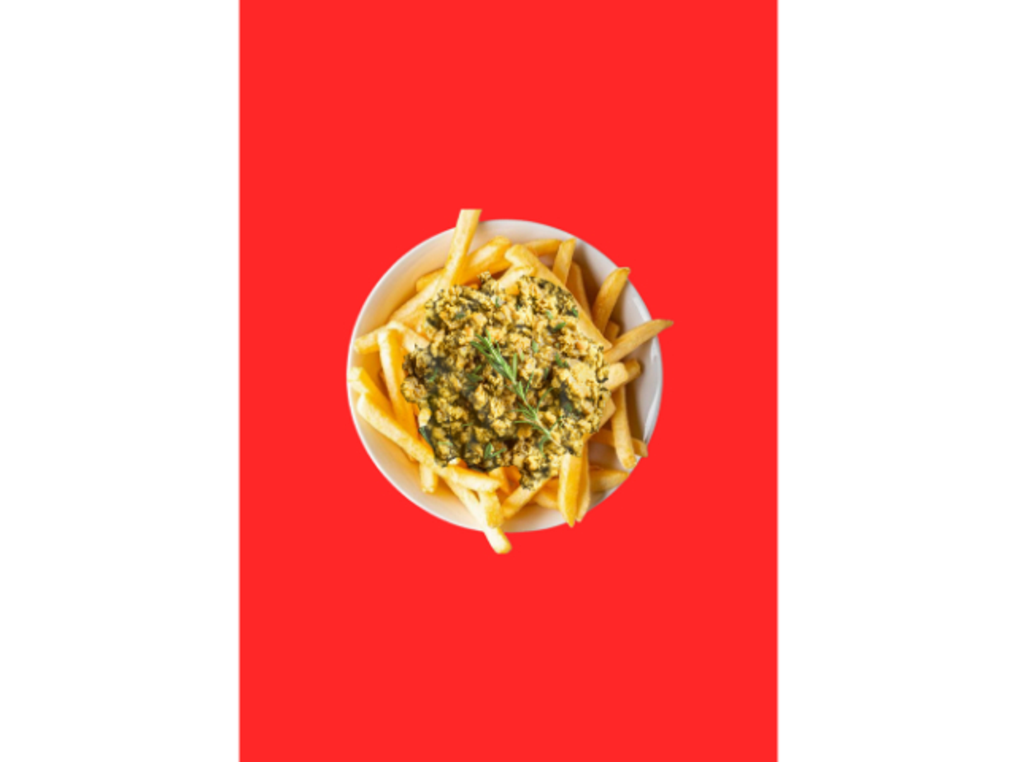 Fries Cup With Minced Chicken