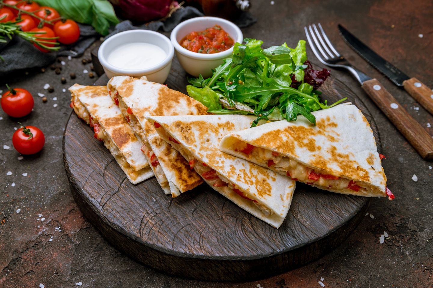 Chicken Quesadia