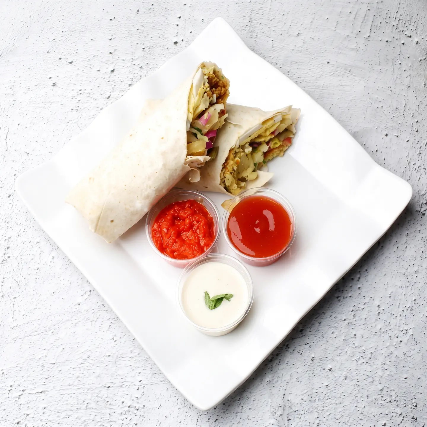 Haley Stove Falafel Sandwich