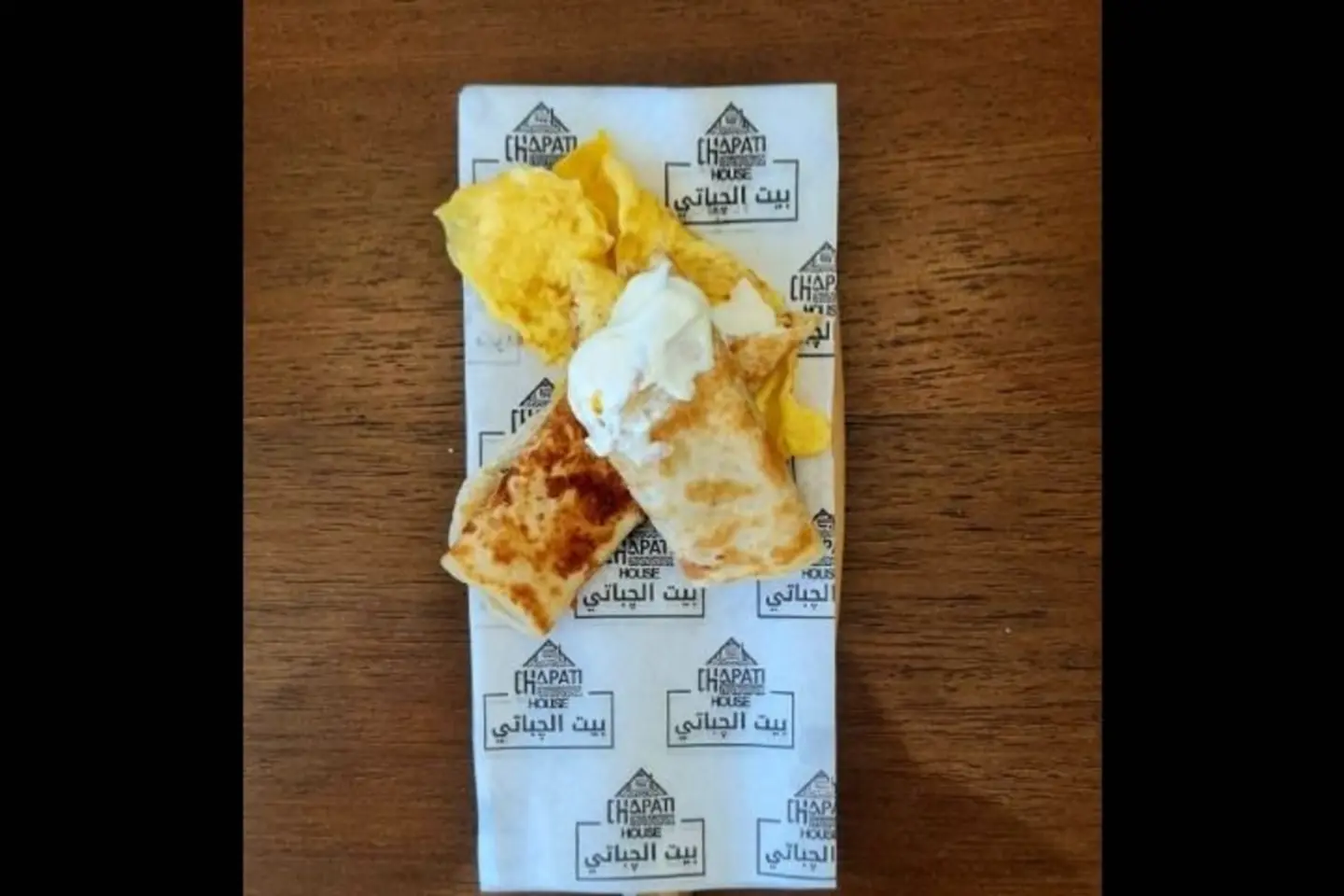 Egg And Cheese Chapati