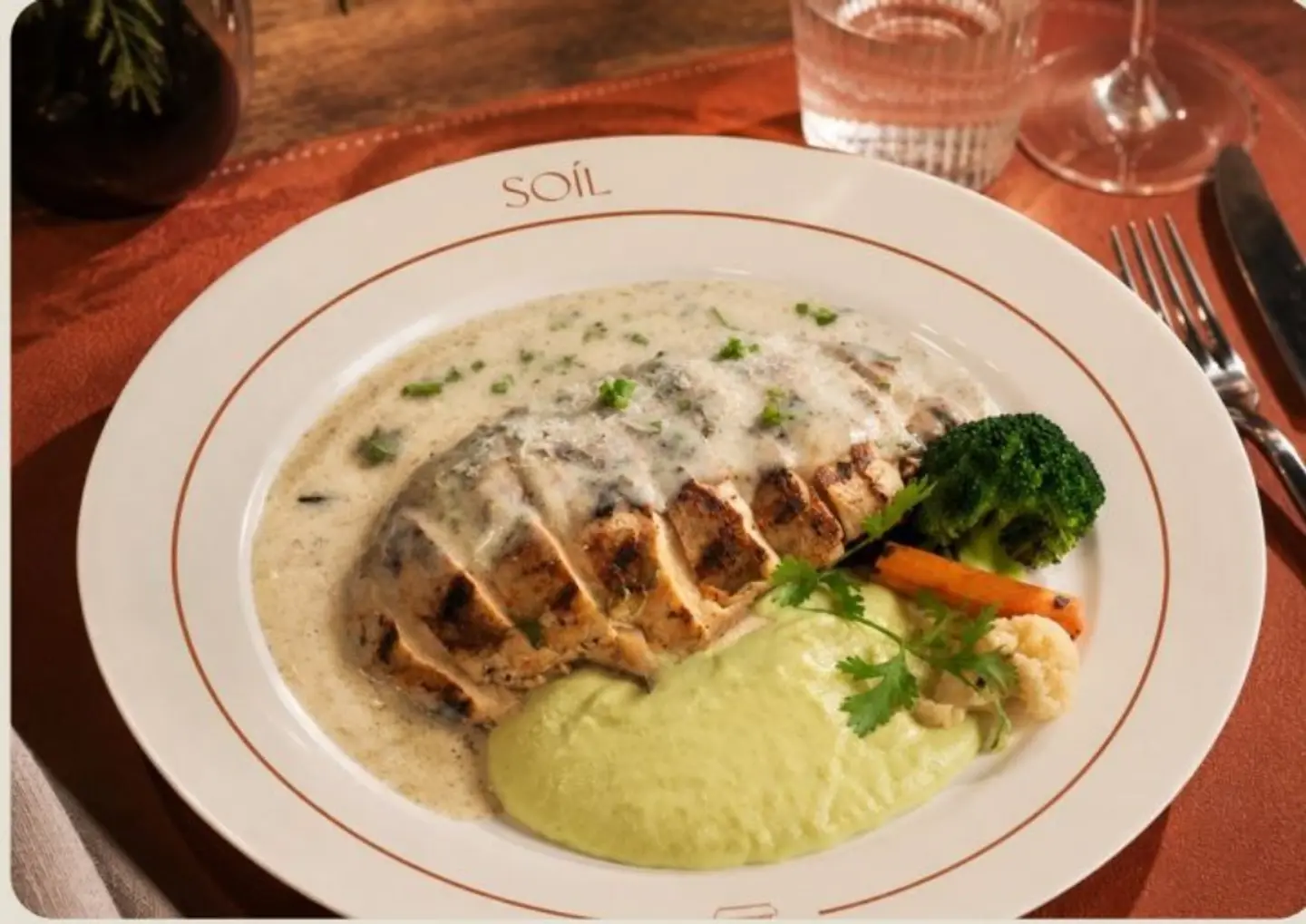 Creamy Grilled Chicken