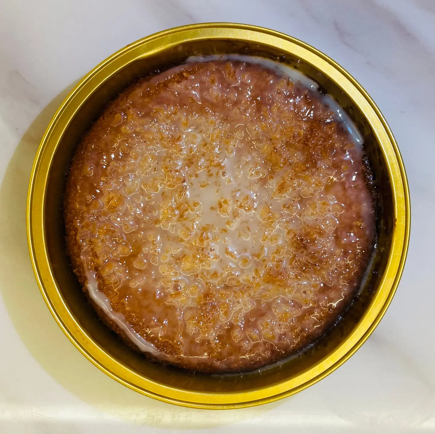 Golden Basbousa