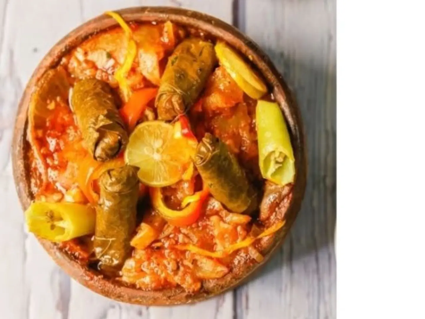 طاجن ورق عنب