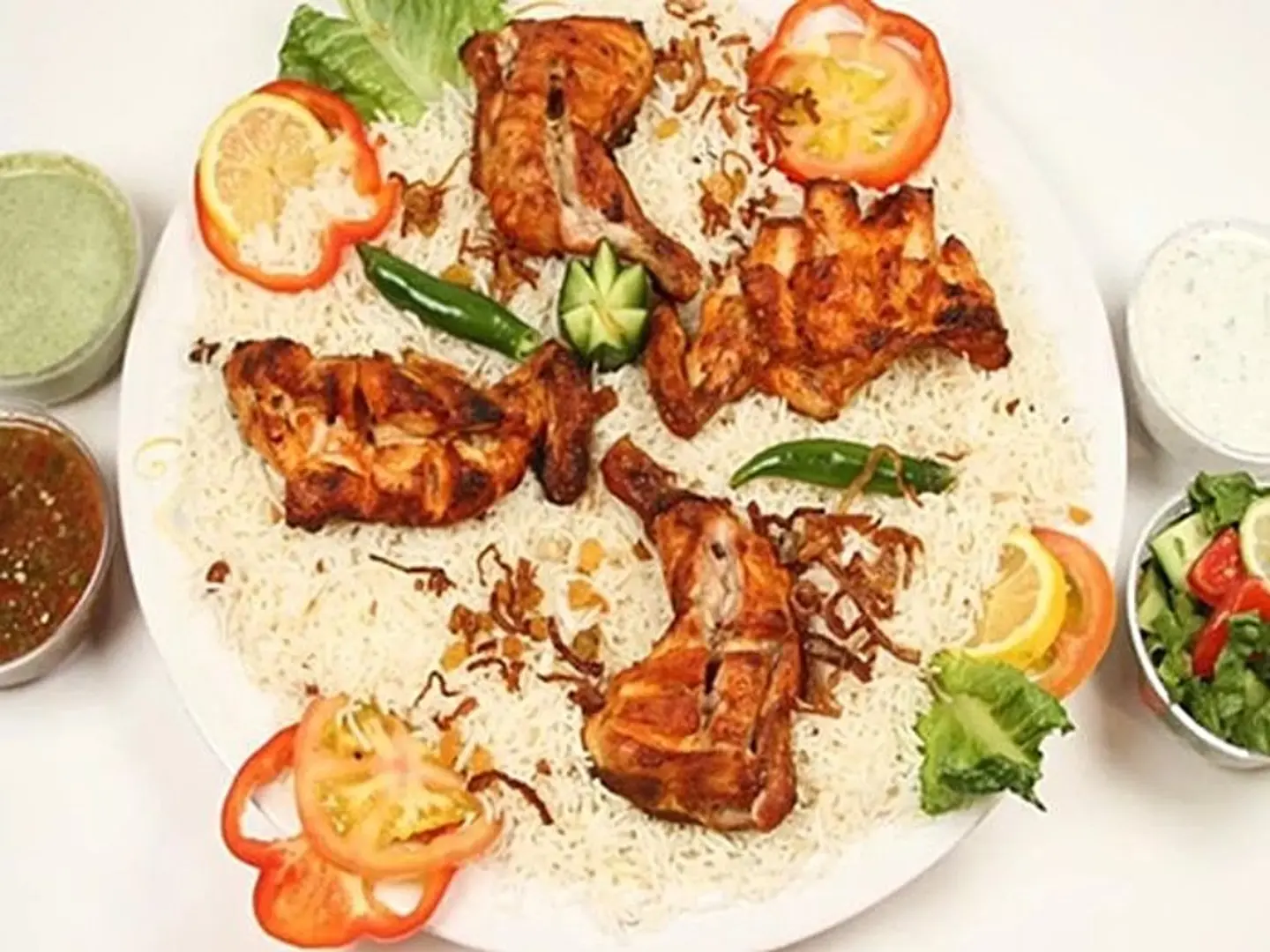 حبة دجاج تكا مثلوثة