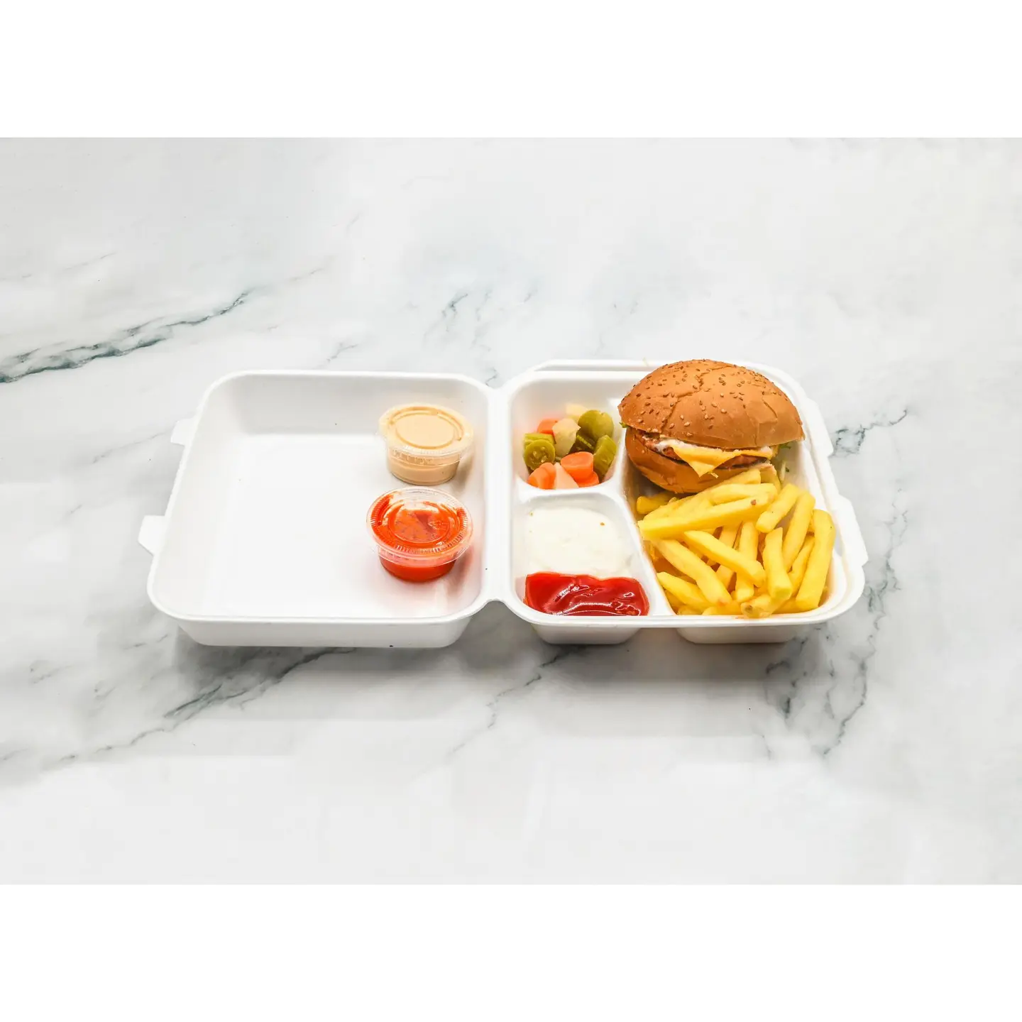 Meat Burger Meal