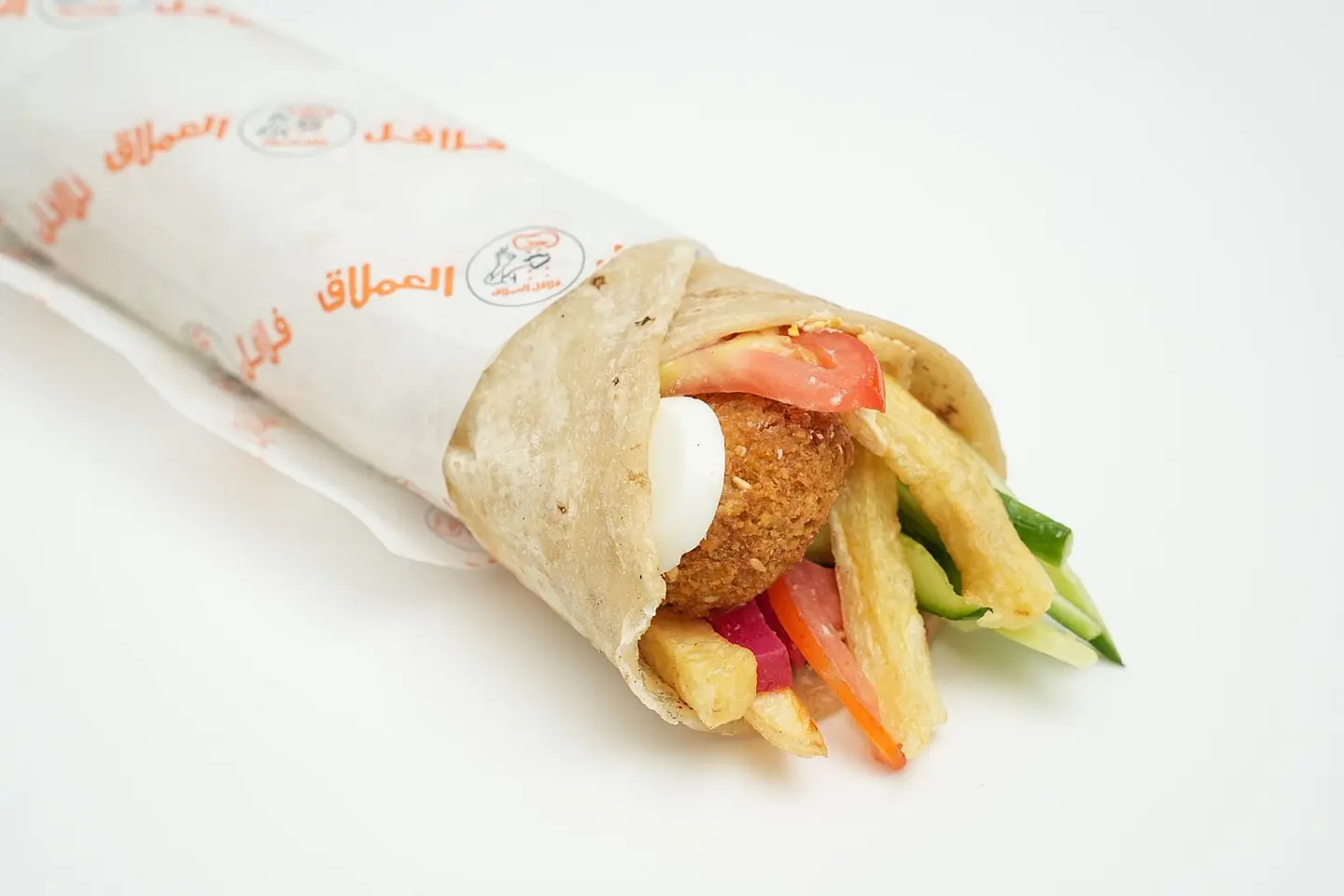 ساندوتش فلافل العملاق