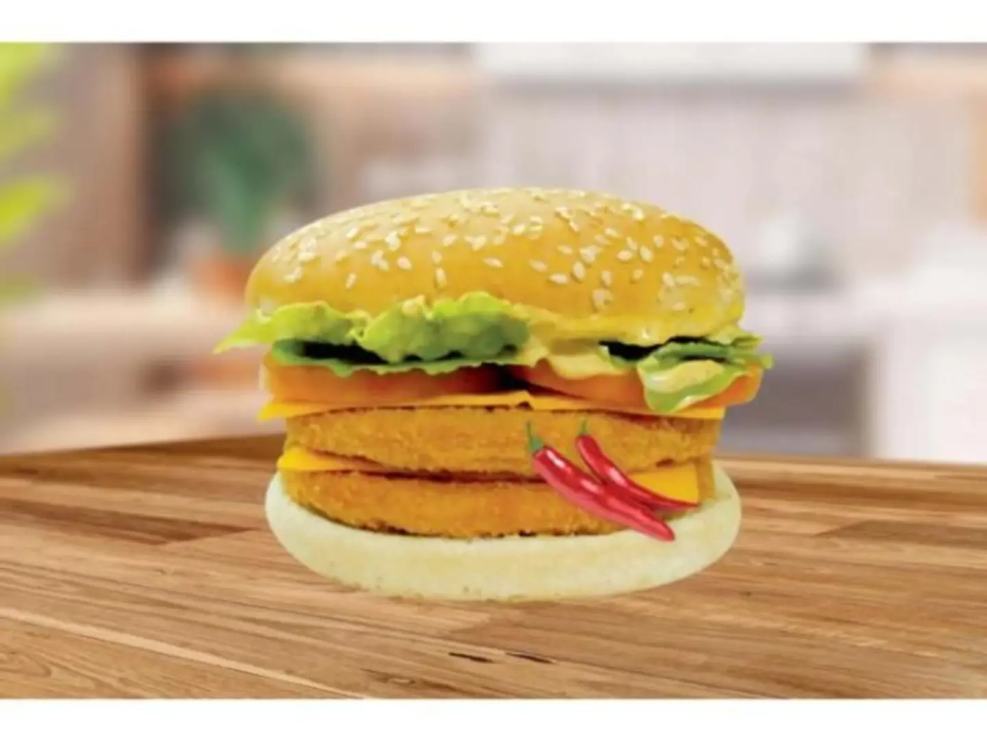 Chicken Finger Burger