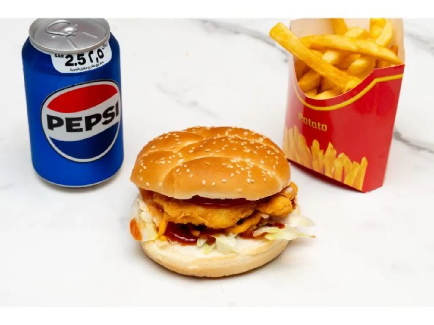 وجبة برجر زنجر