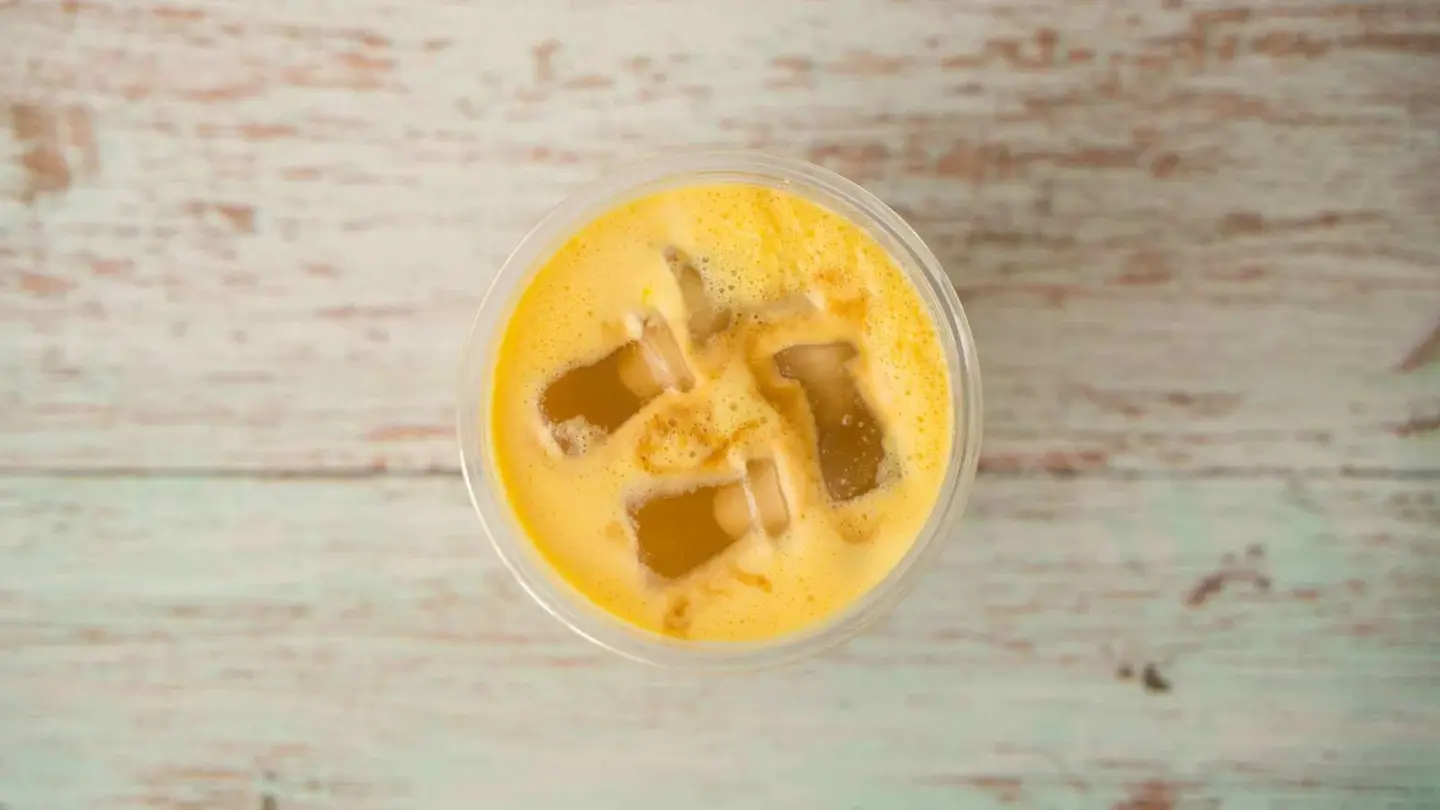 Ice Saffron Latte