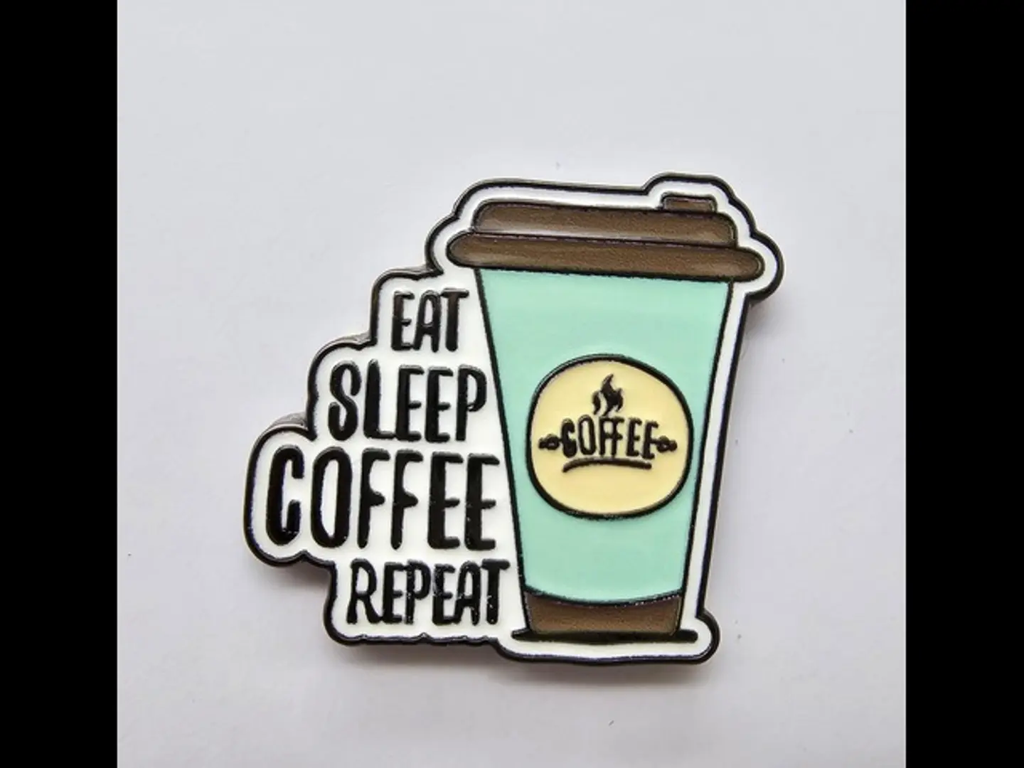 Coffee Love Metal Mobile Sticker 0312