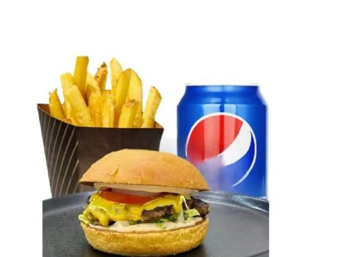 وجبة برجر لحم