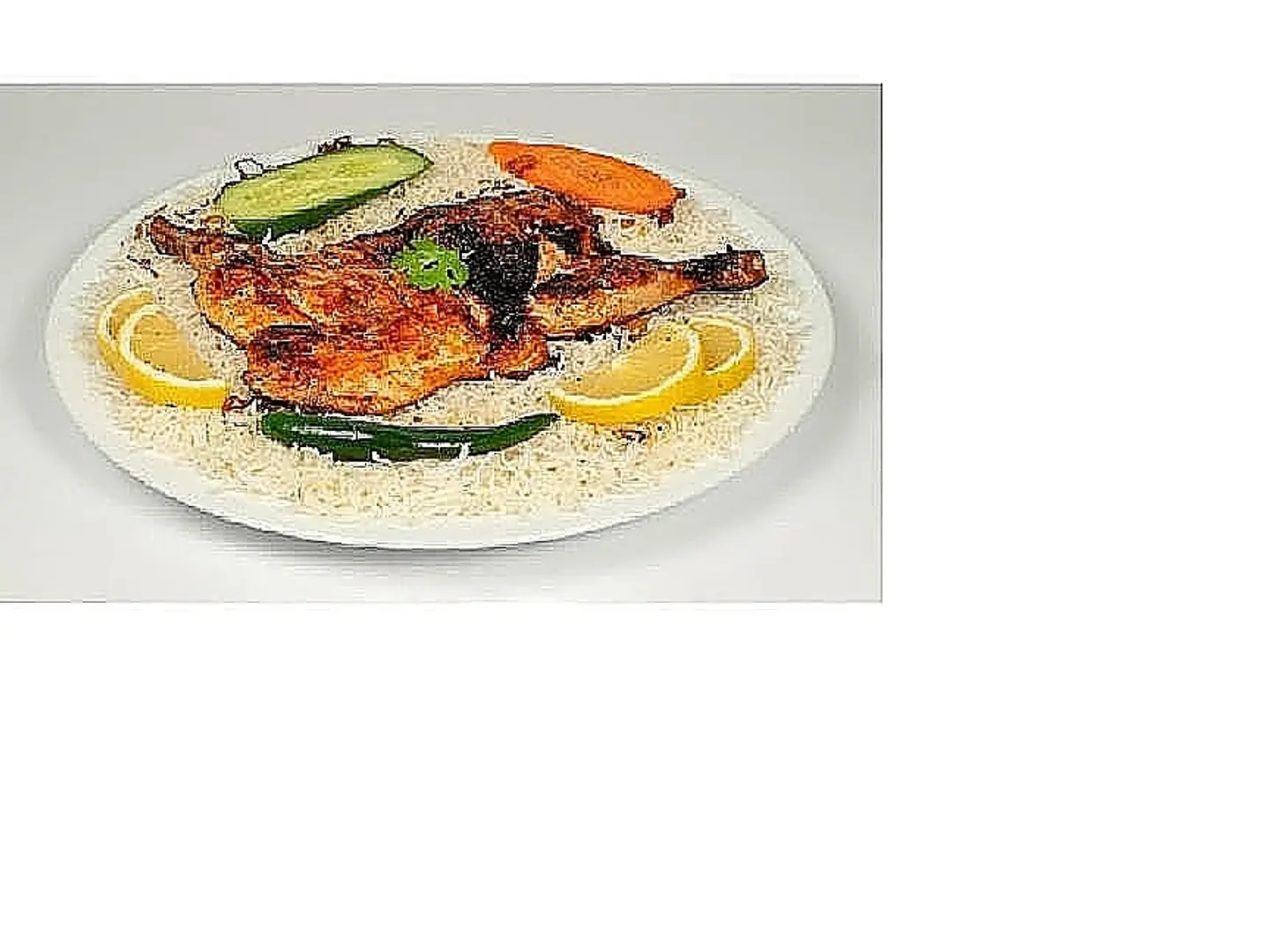 Half Peshawar Charcoal Chicken