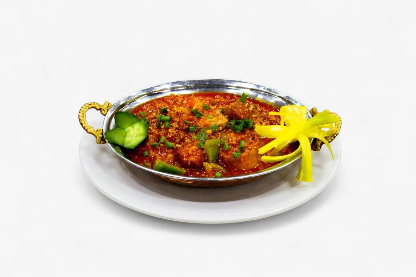 Hot Meat With Garlic