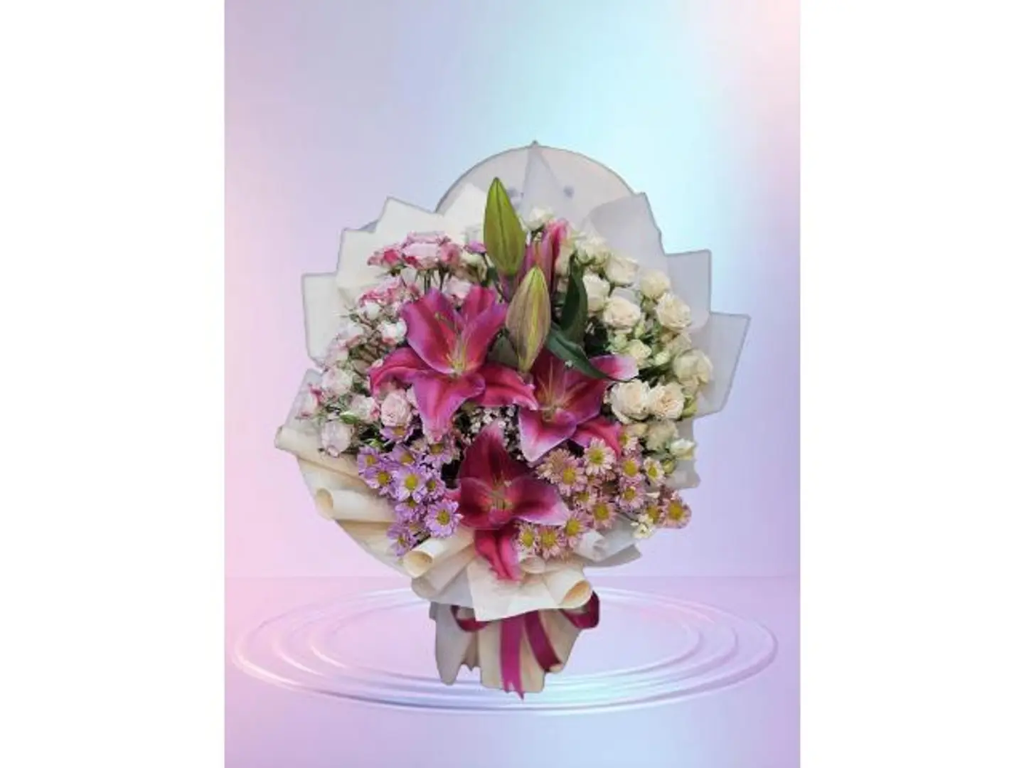 باقه الكازا والبيبي روز