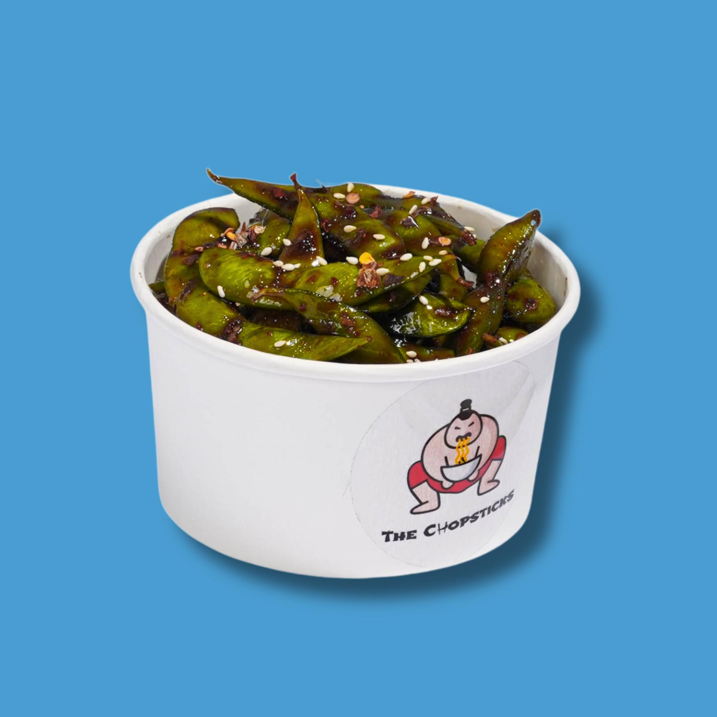 Spicy Garlic Edemame