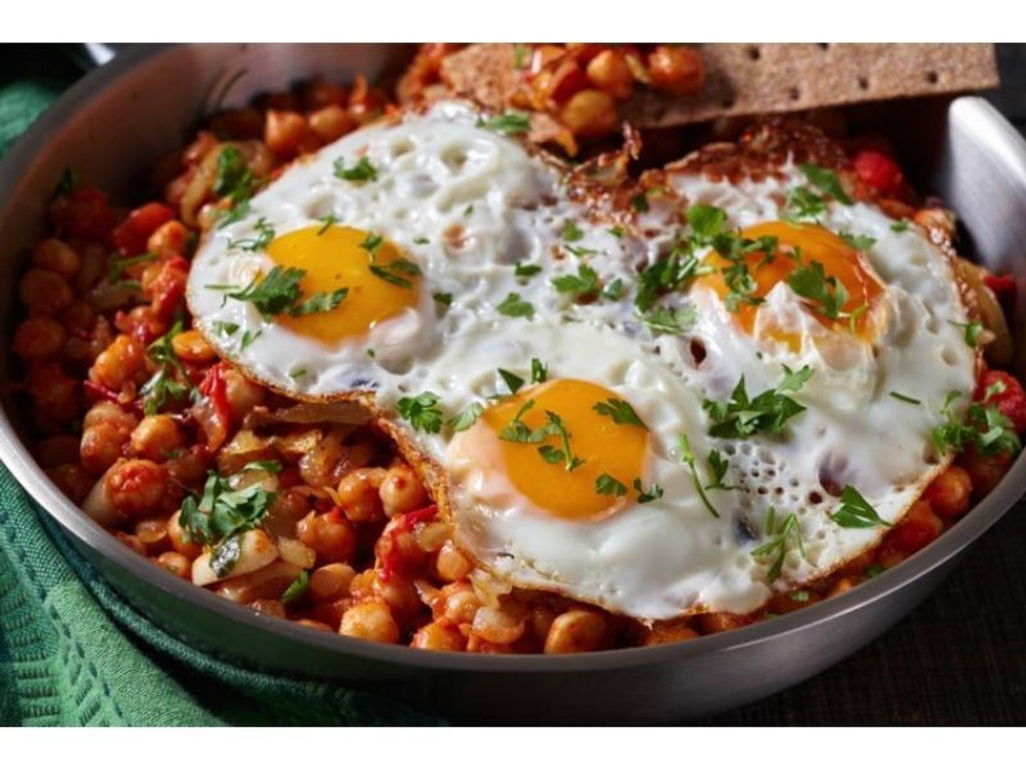 Shakshouka With Hummus