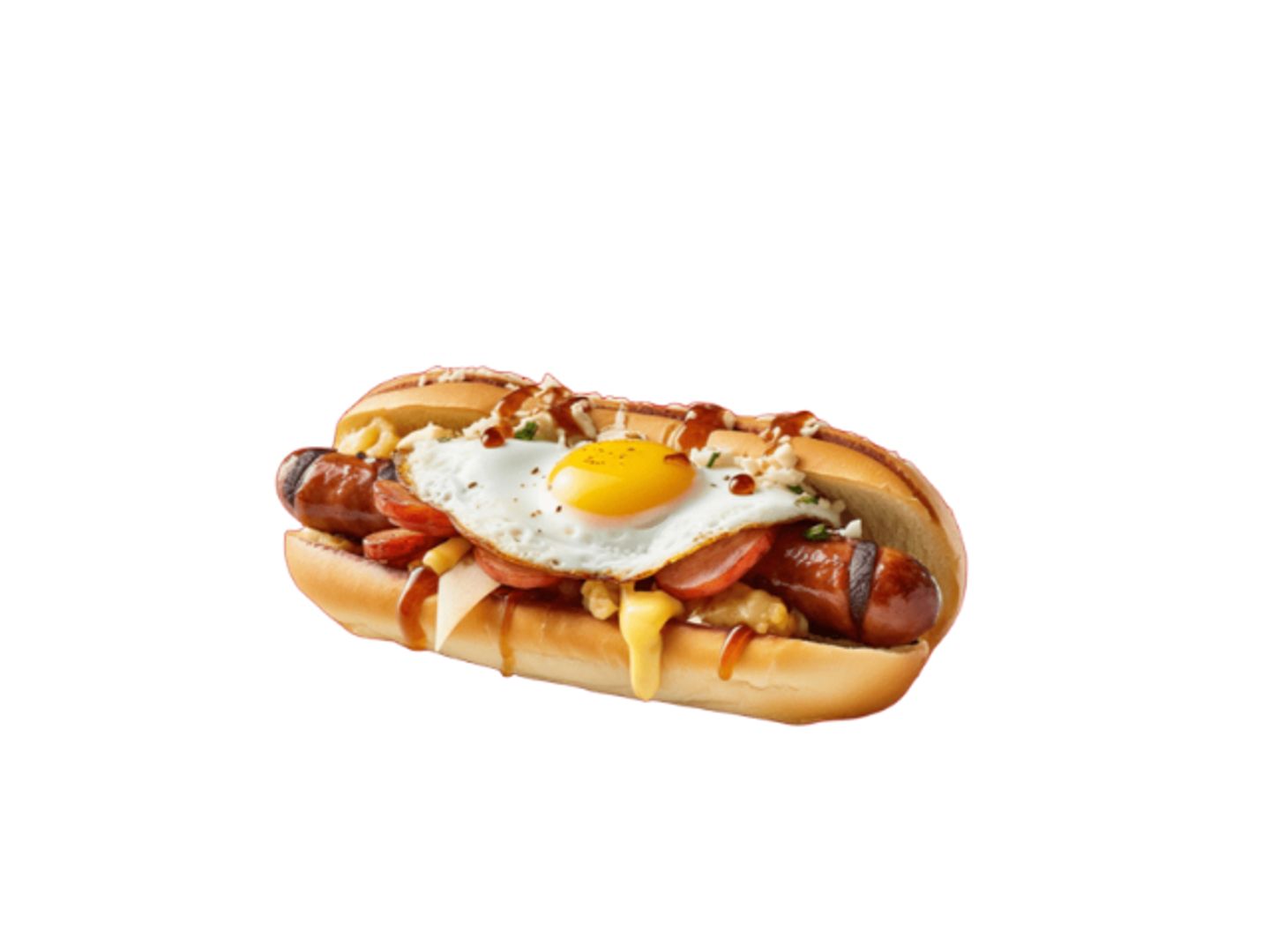 Hot Dog With Egg