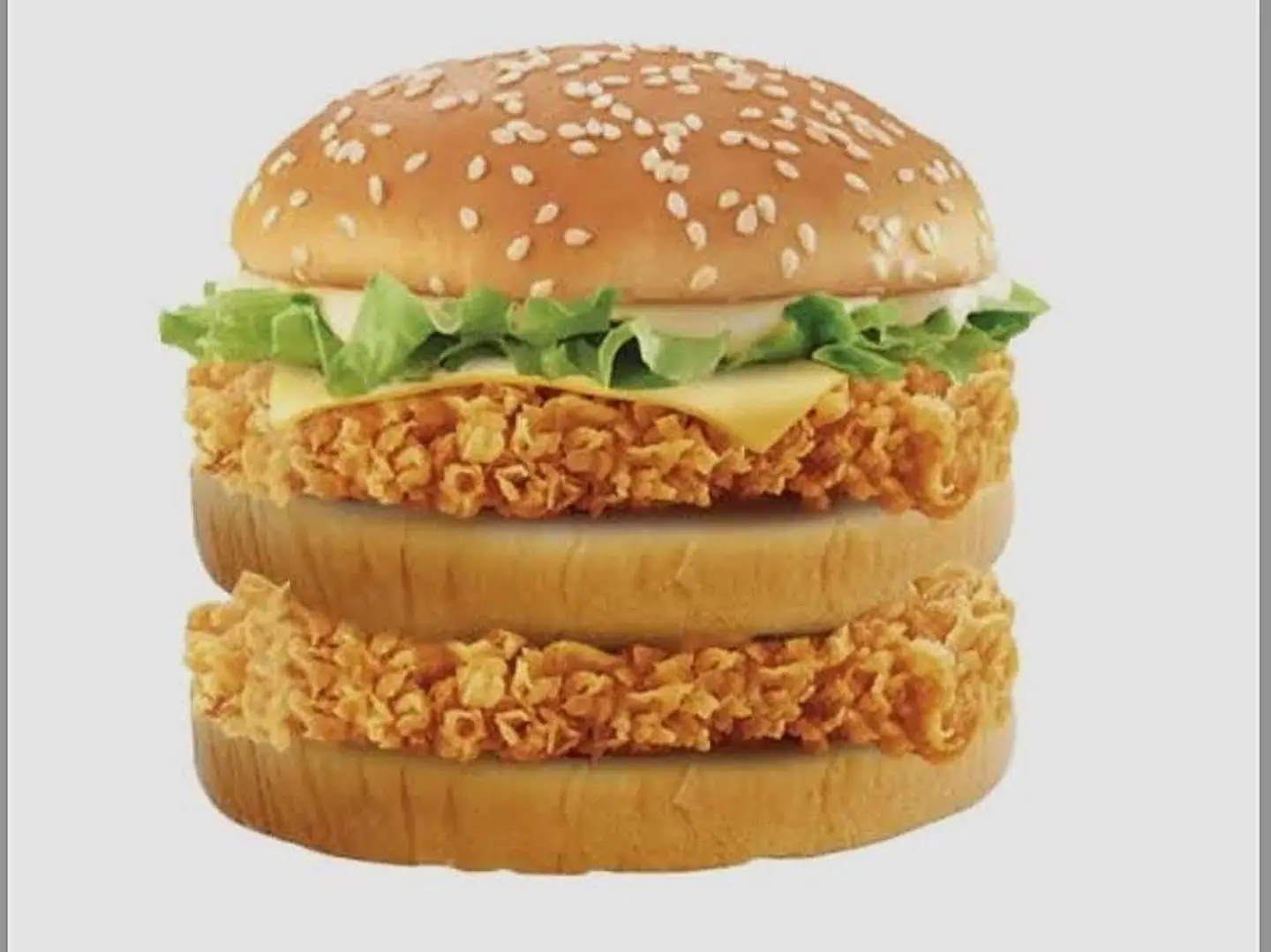 برجر زنجر ميتي-مع البطاطس المقلية