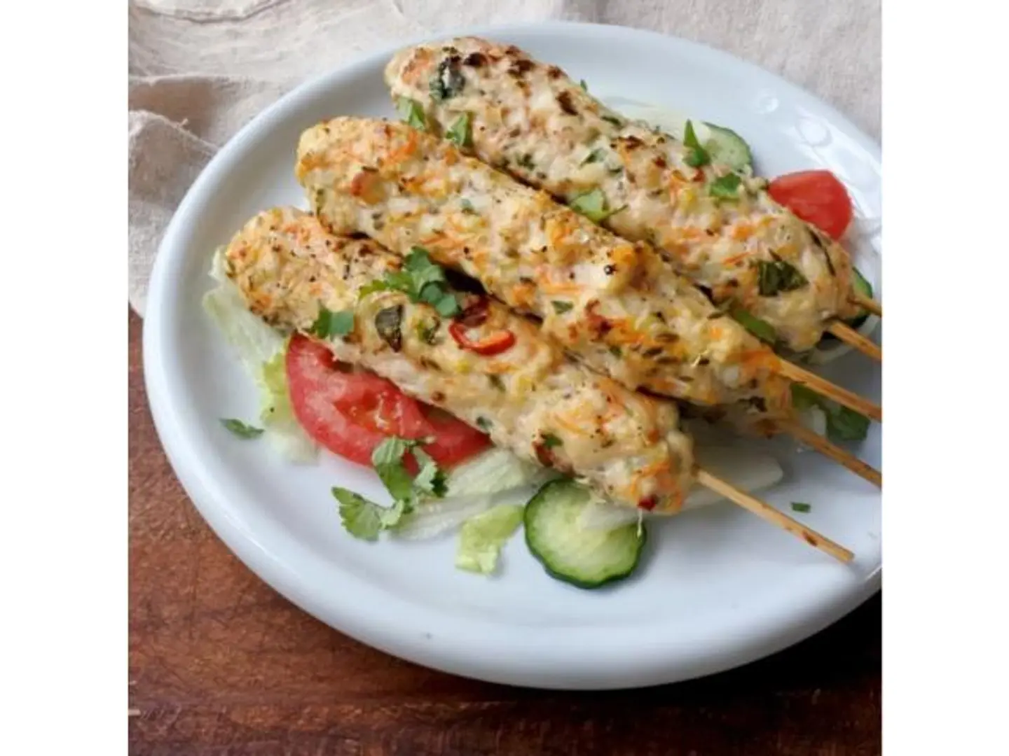 Chicken Kebab With Cheese
