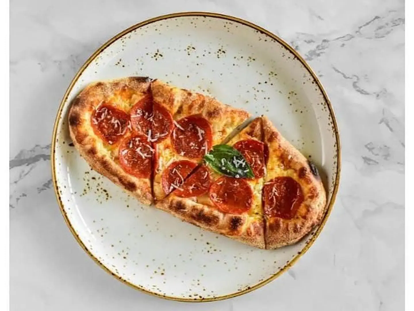 Pepperoni With Mozzarella Pie
