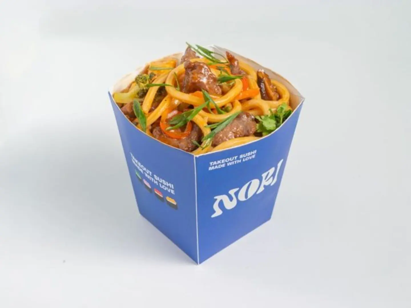 نودلز اللحم