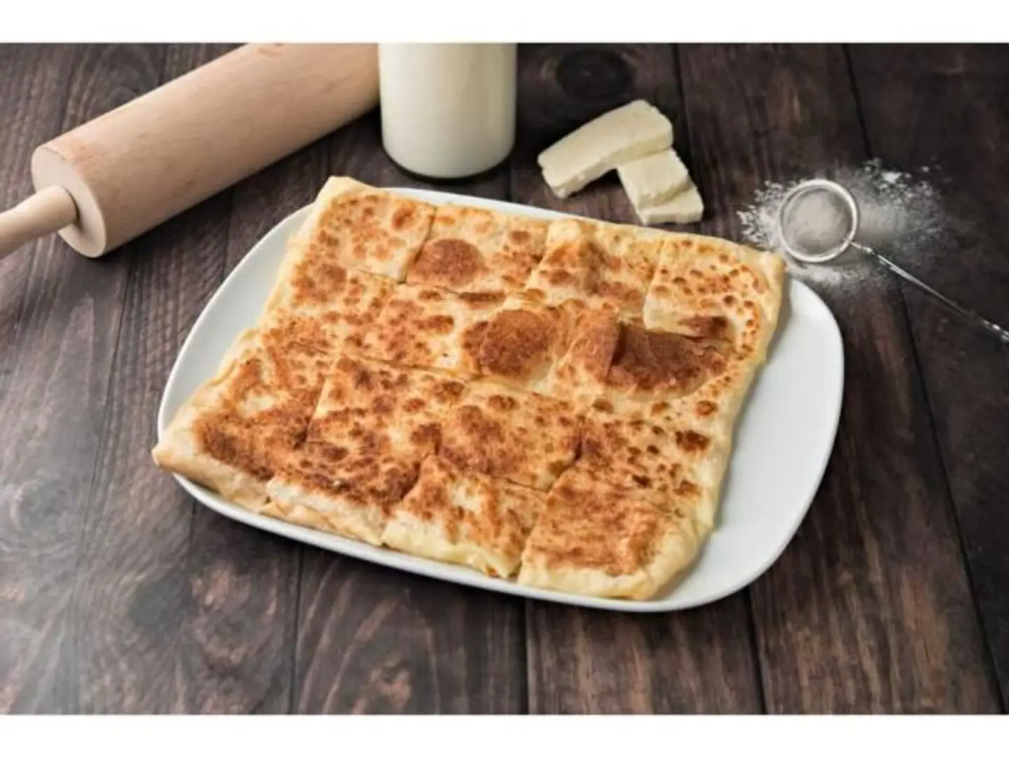 مطبق جبنتين مع الخضار