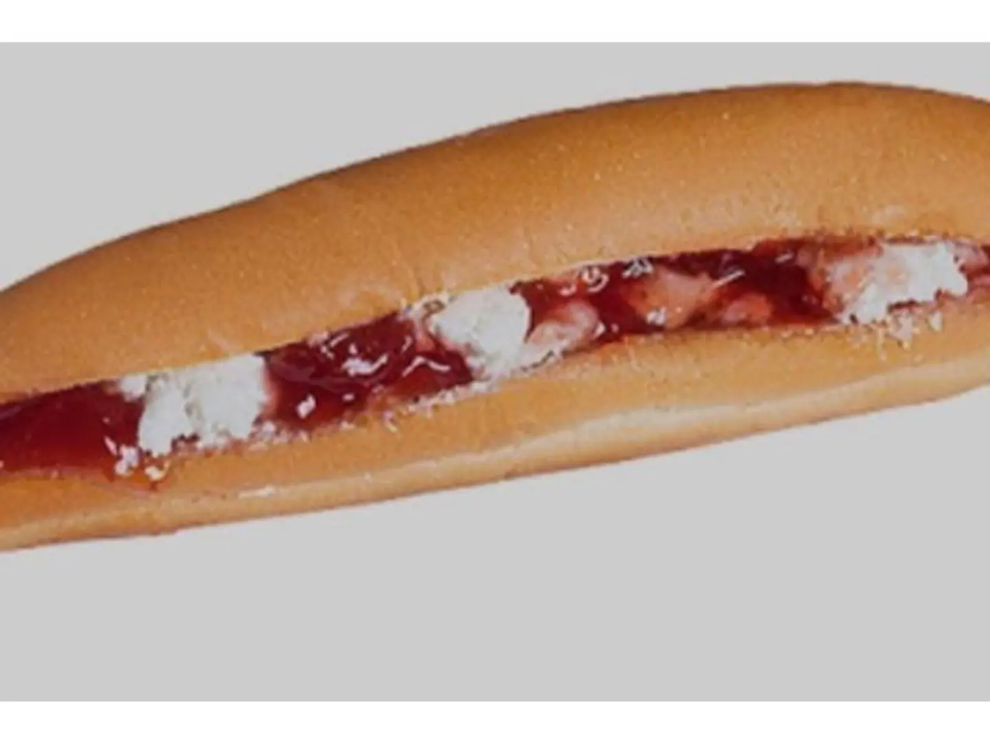 Cream And Jam Sandwich