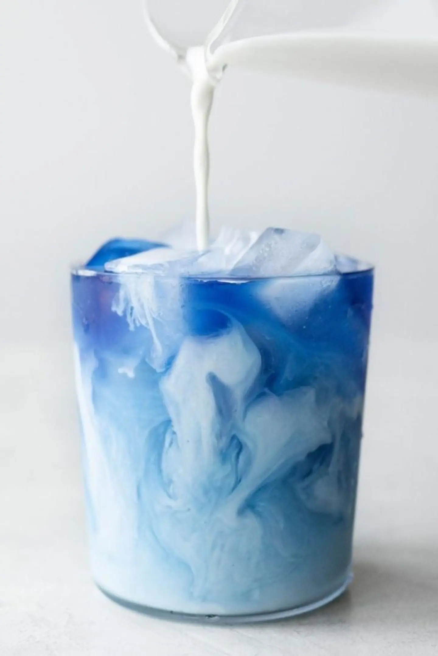 Iced Blue Latte