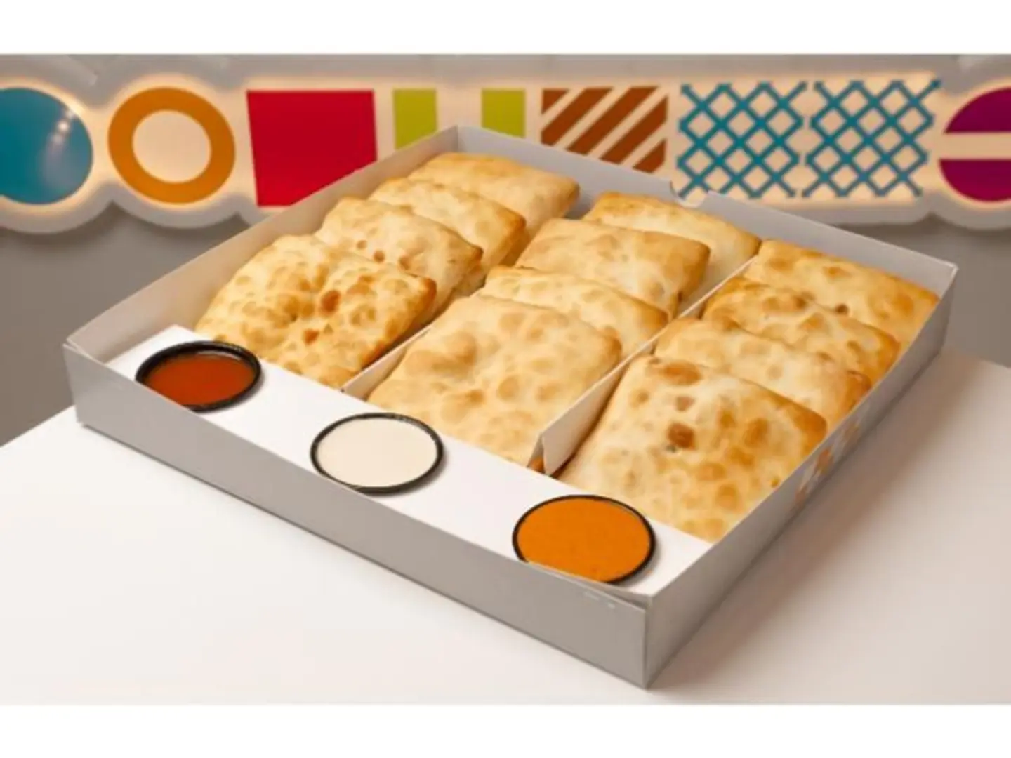 بوكس فطائر مربعة