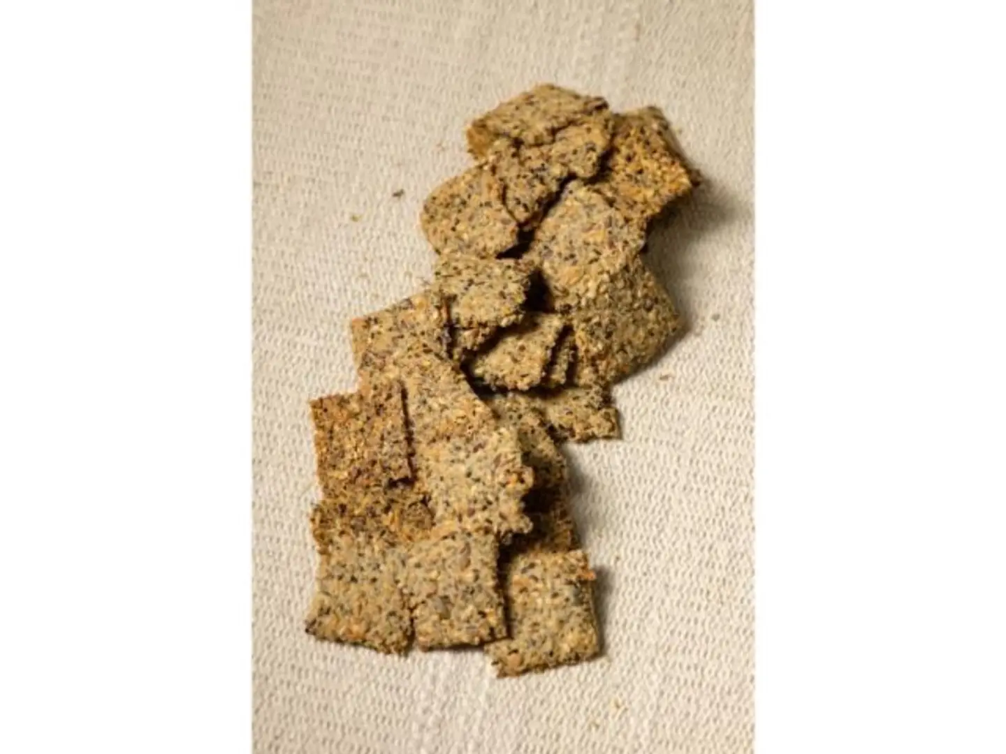 كراكرز بالحبوب كيتو