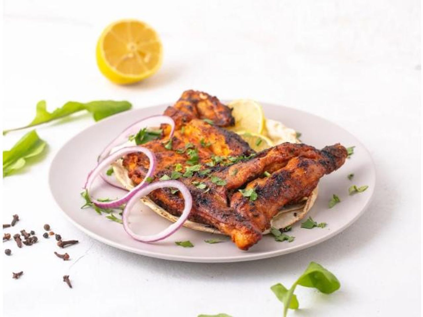 نصف دجاجة تندوري