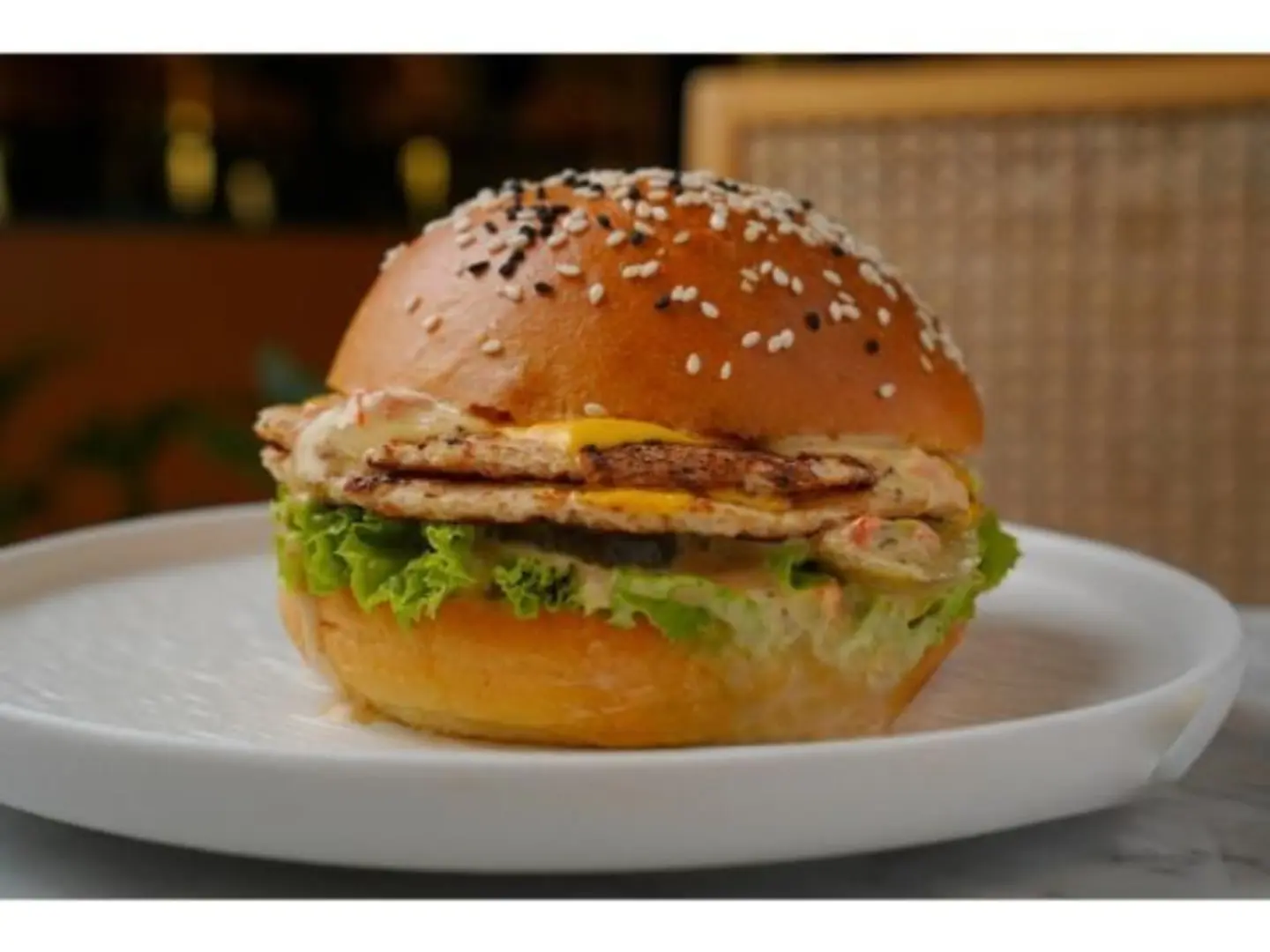 Chicken Smash Burger