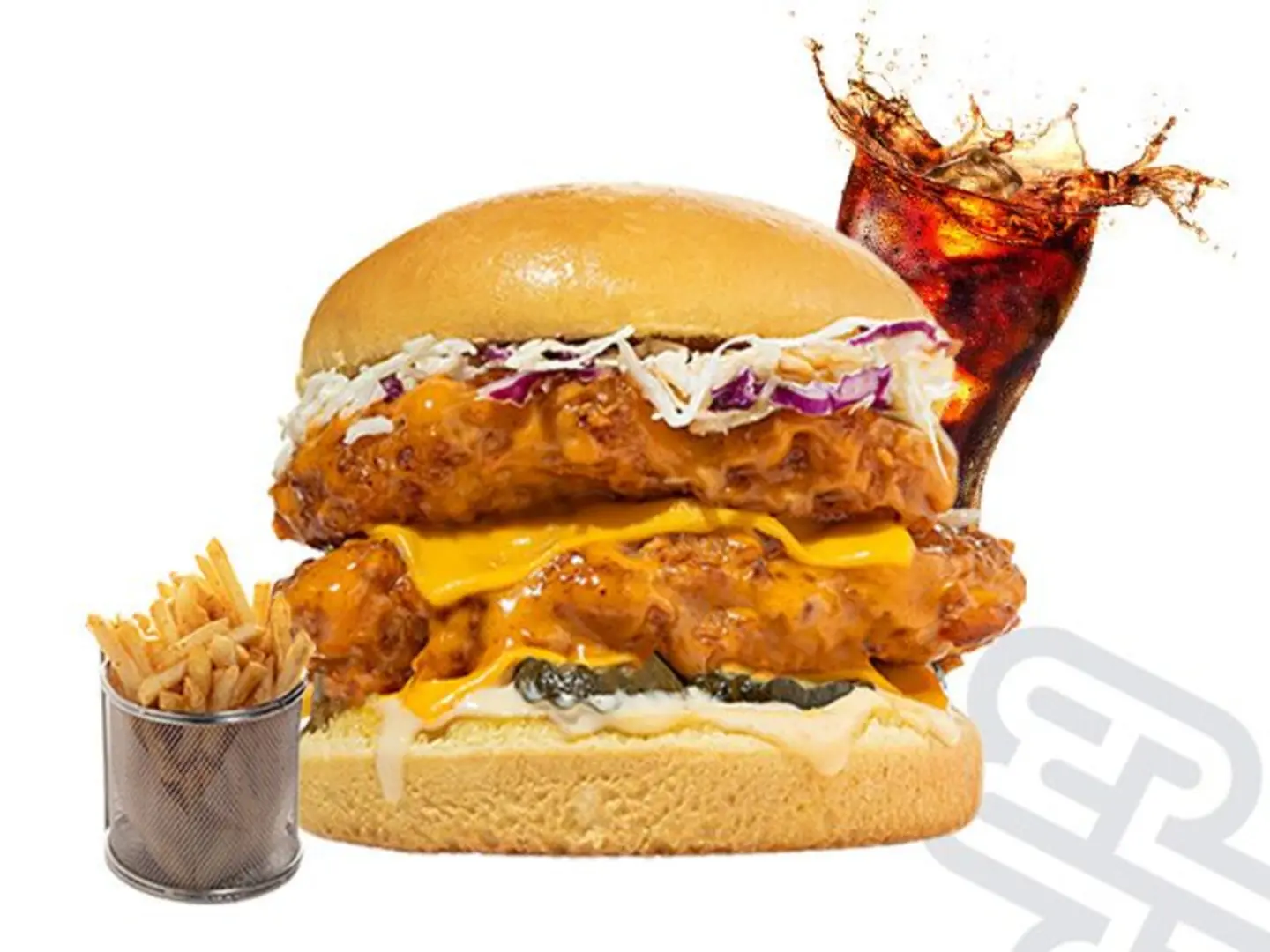 Double Chicken Crispy Combo