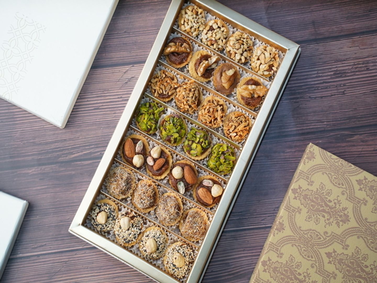 Small Nut Tart Box