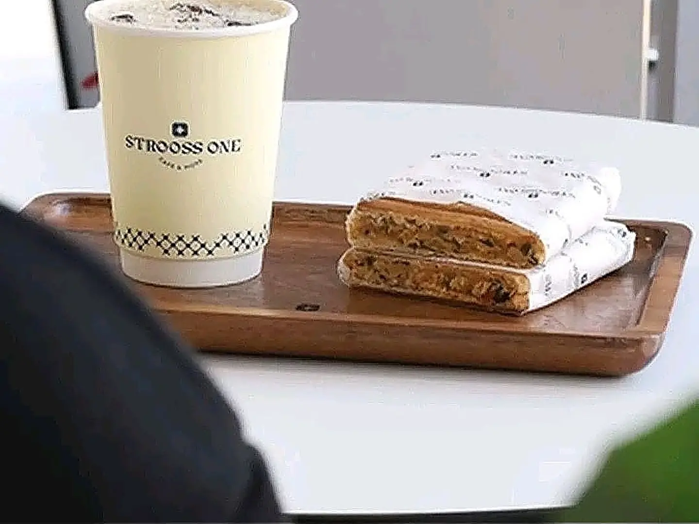 Tuna Sandwich With Black Coffee