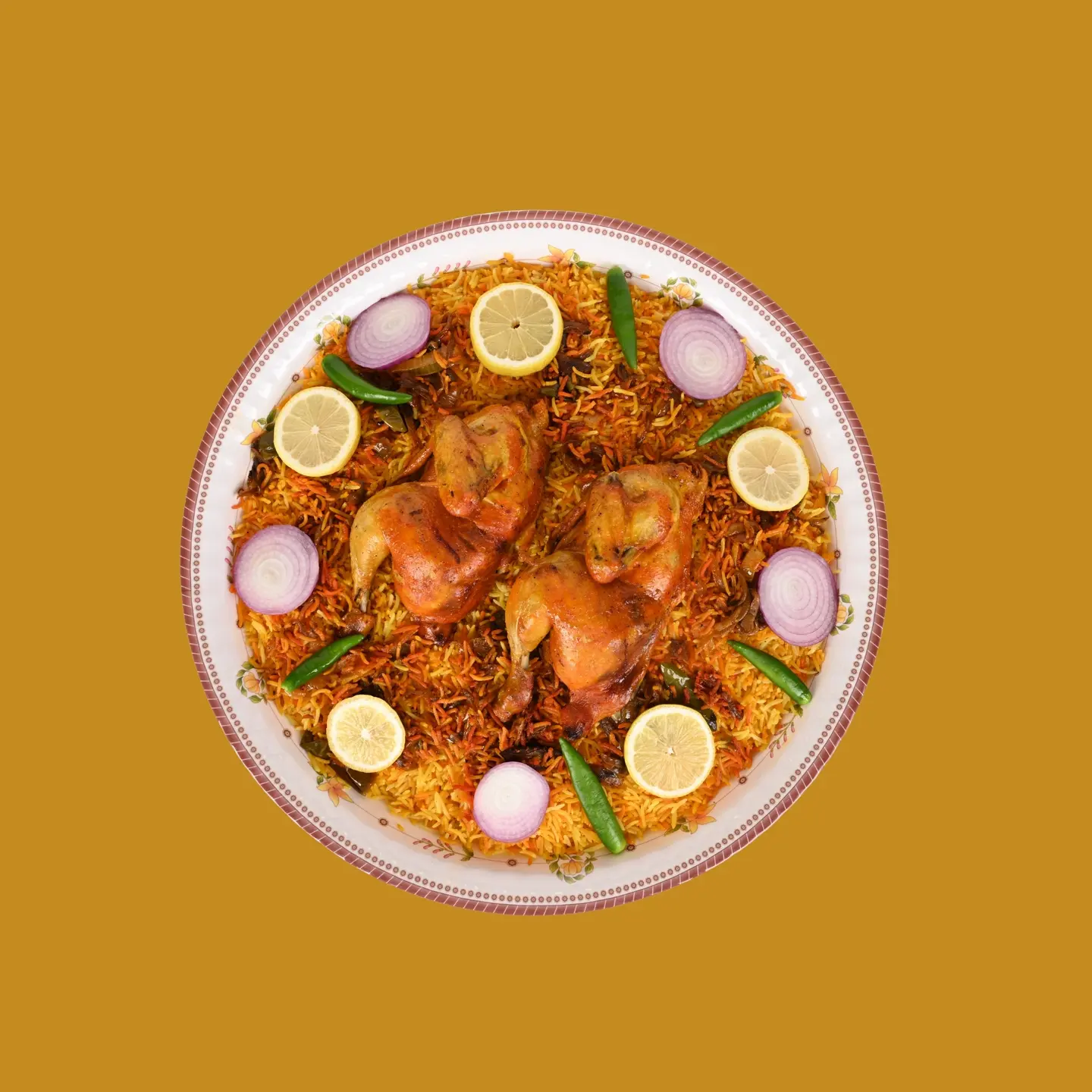 حبة مندي مع رز