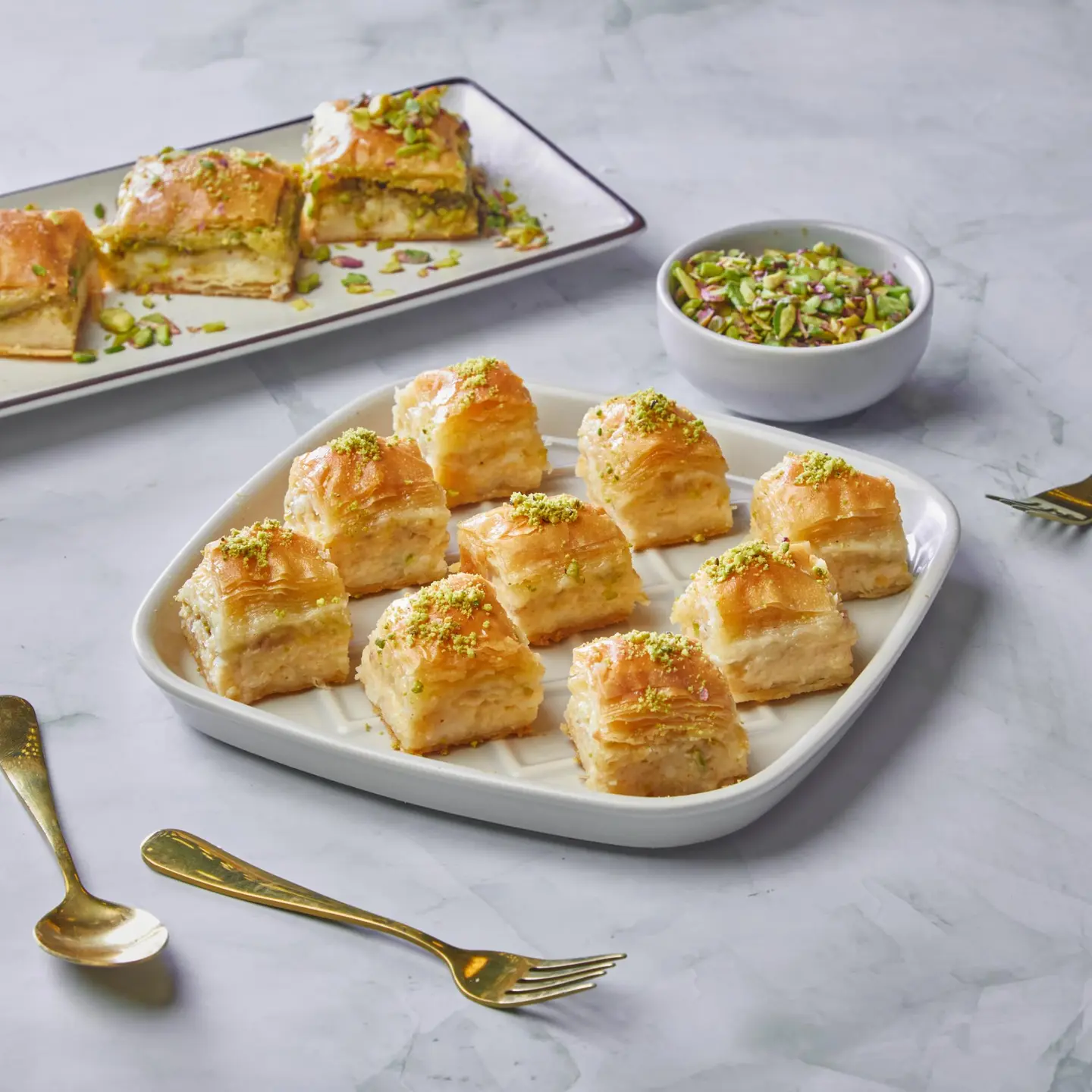 Baklava With Traditional Cream