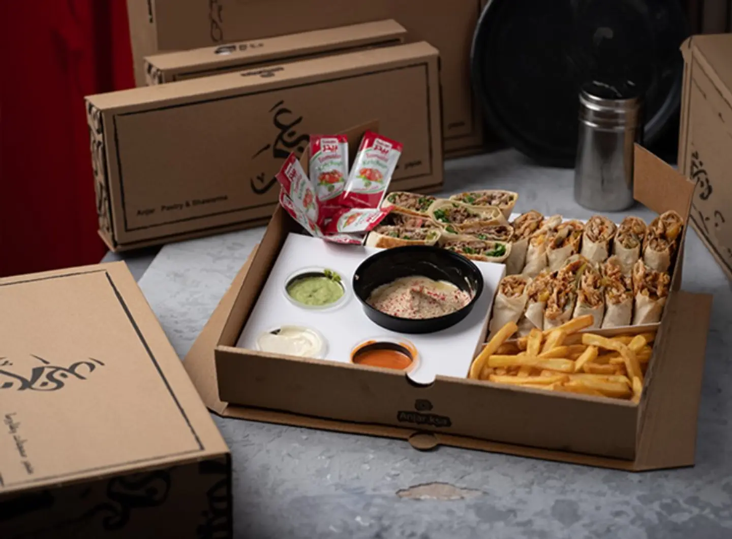 Chicken Shawarma Gathering Box