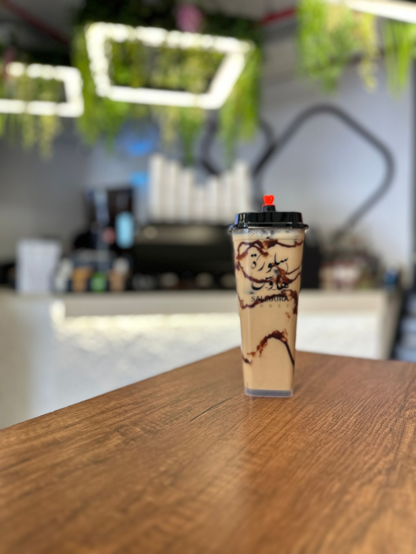 Iced White Mocha Latte