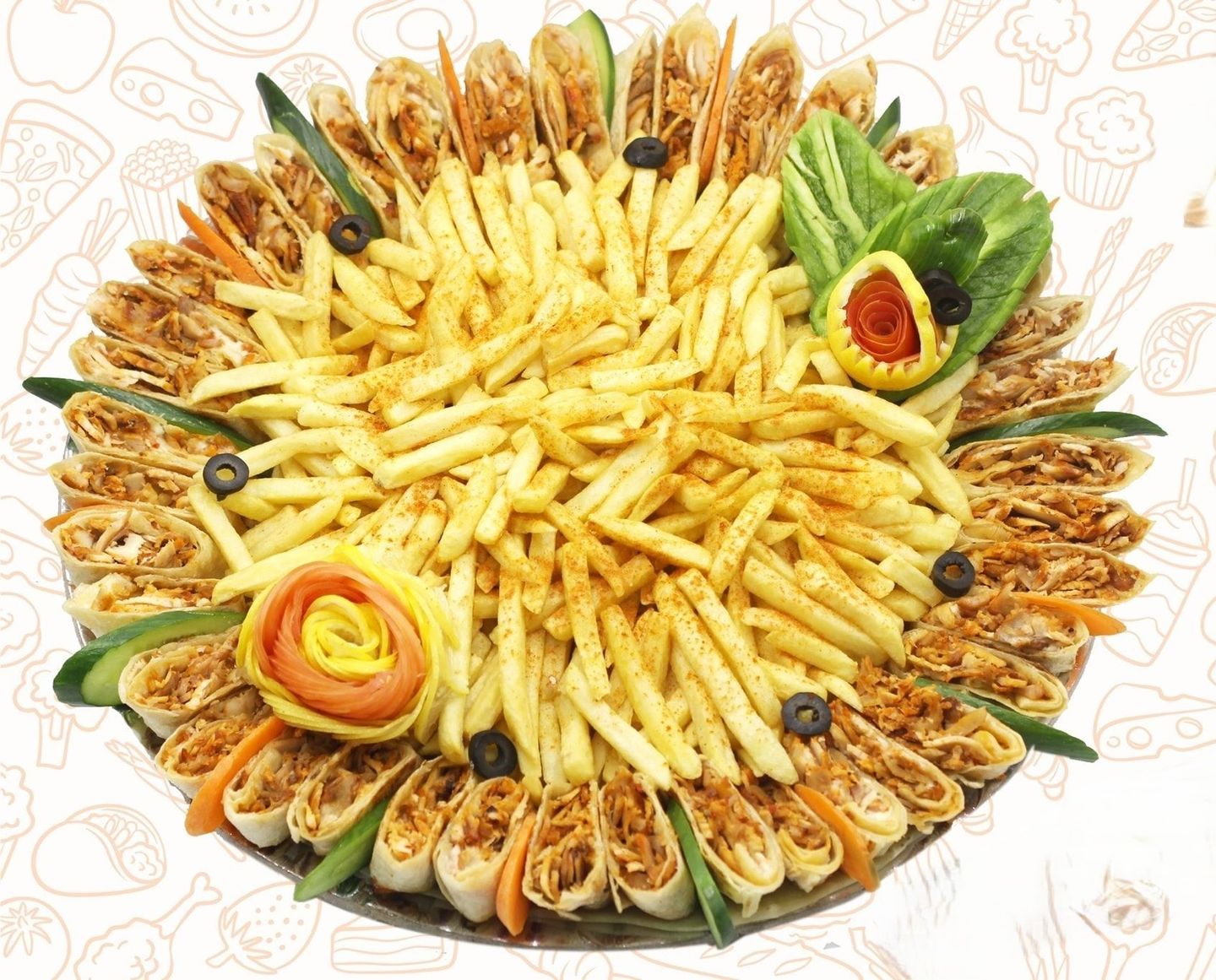 Shawarma Gathering Meal