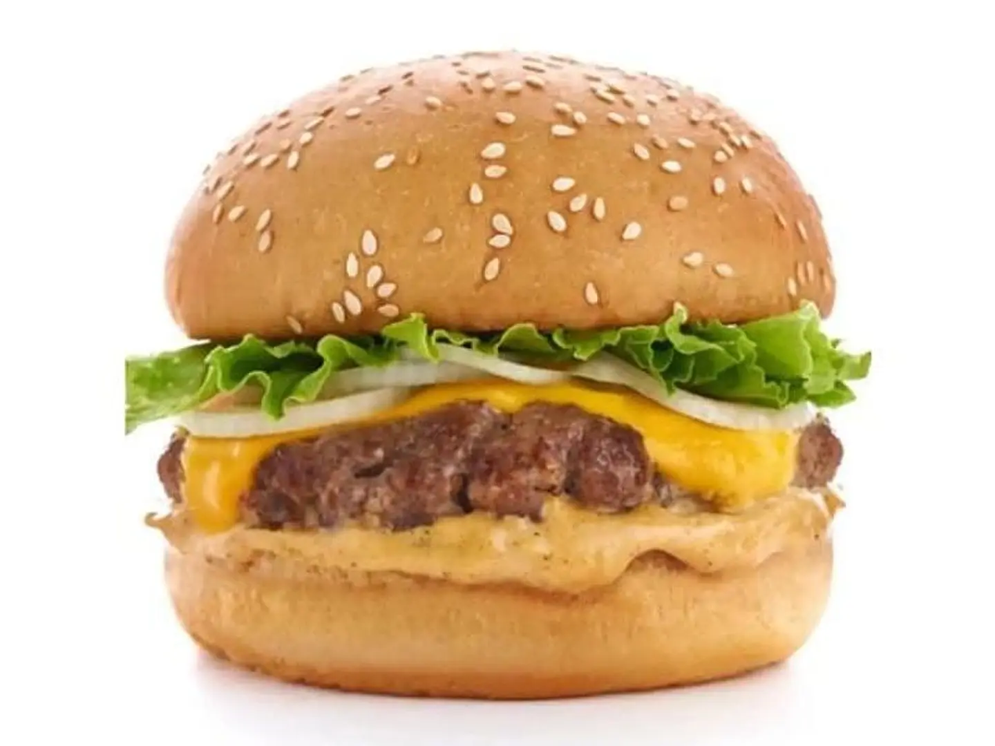 برجر لحم بالجبنة