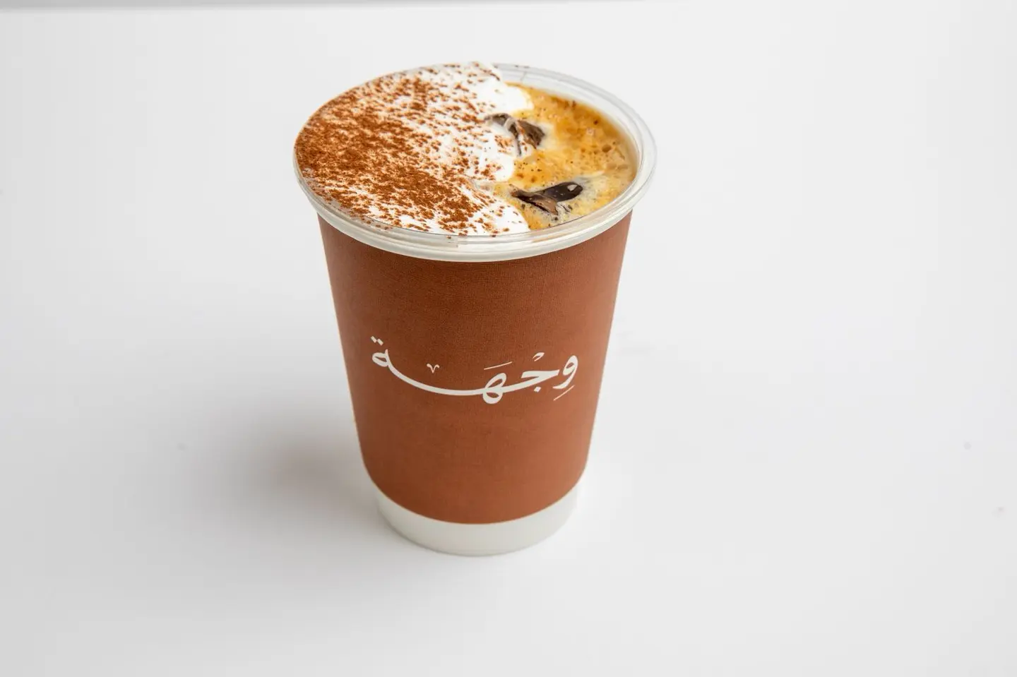 آيس وجهة لاتيه