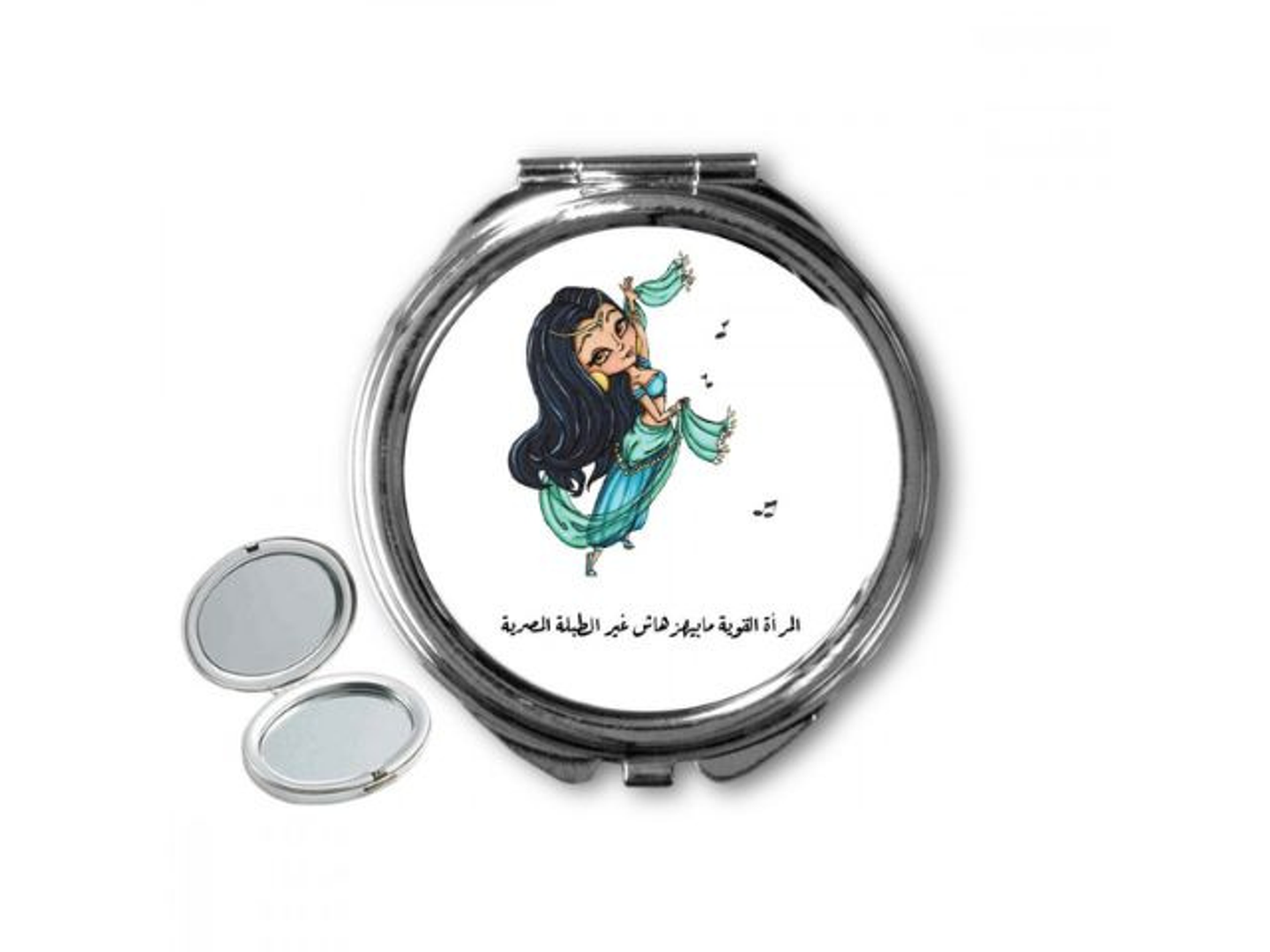 مراية المرأة القوية مايهزهاش غير الطبلة