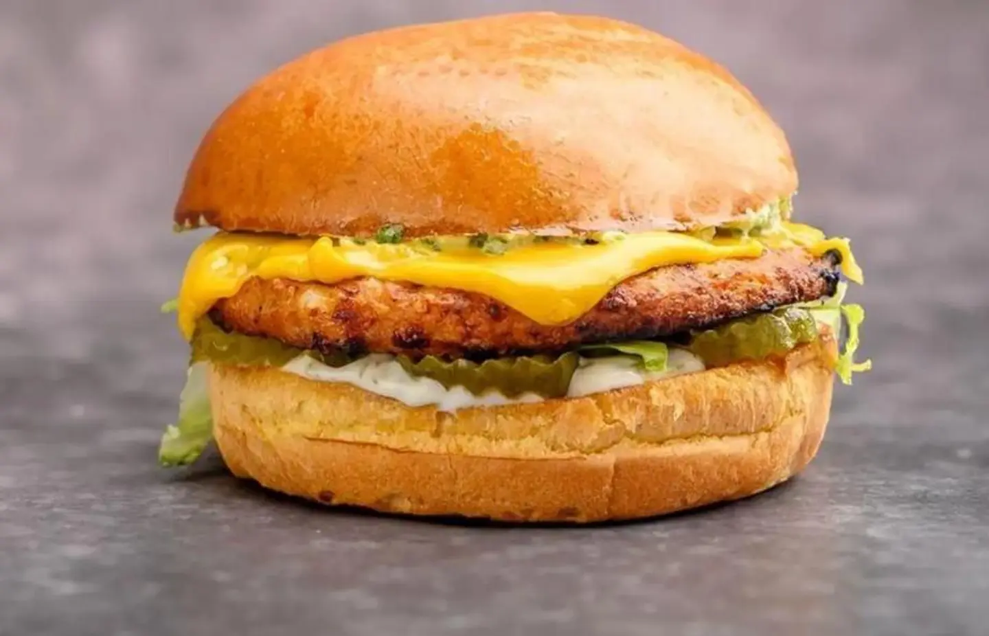Chicken Burger With Cheese
