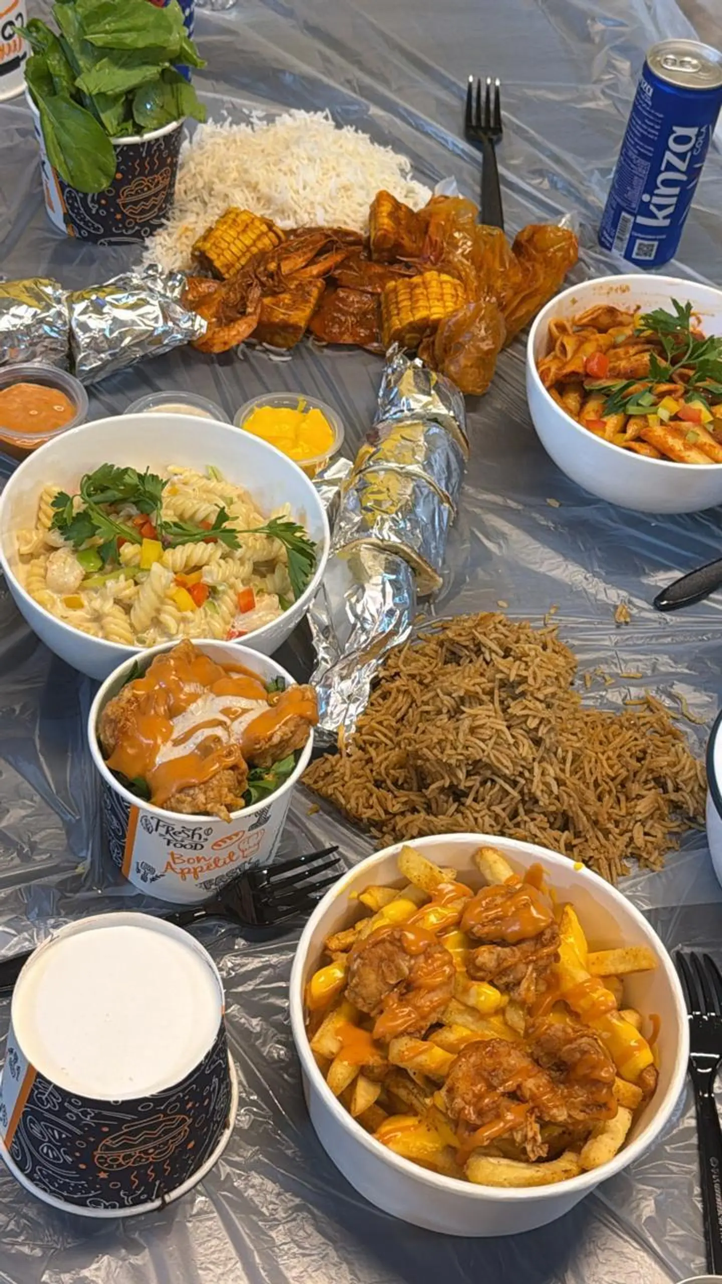 وجبة خمسة افراد
