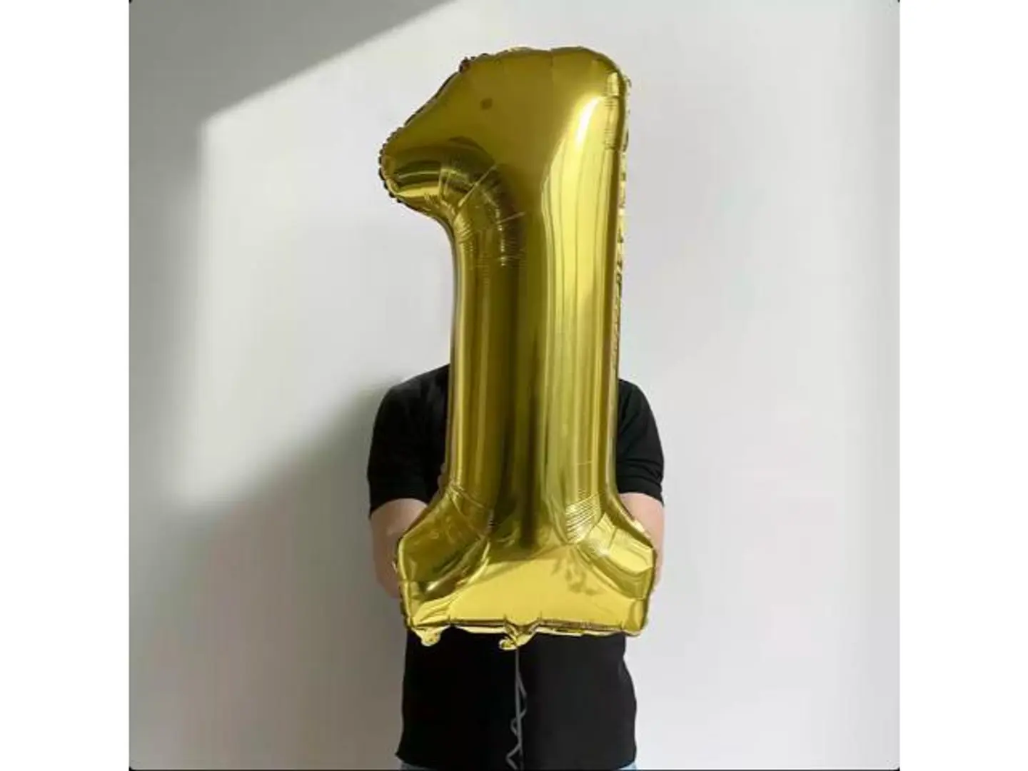 Helium Number Balloons