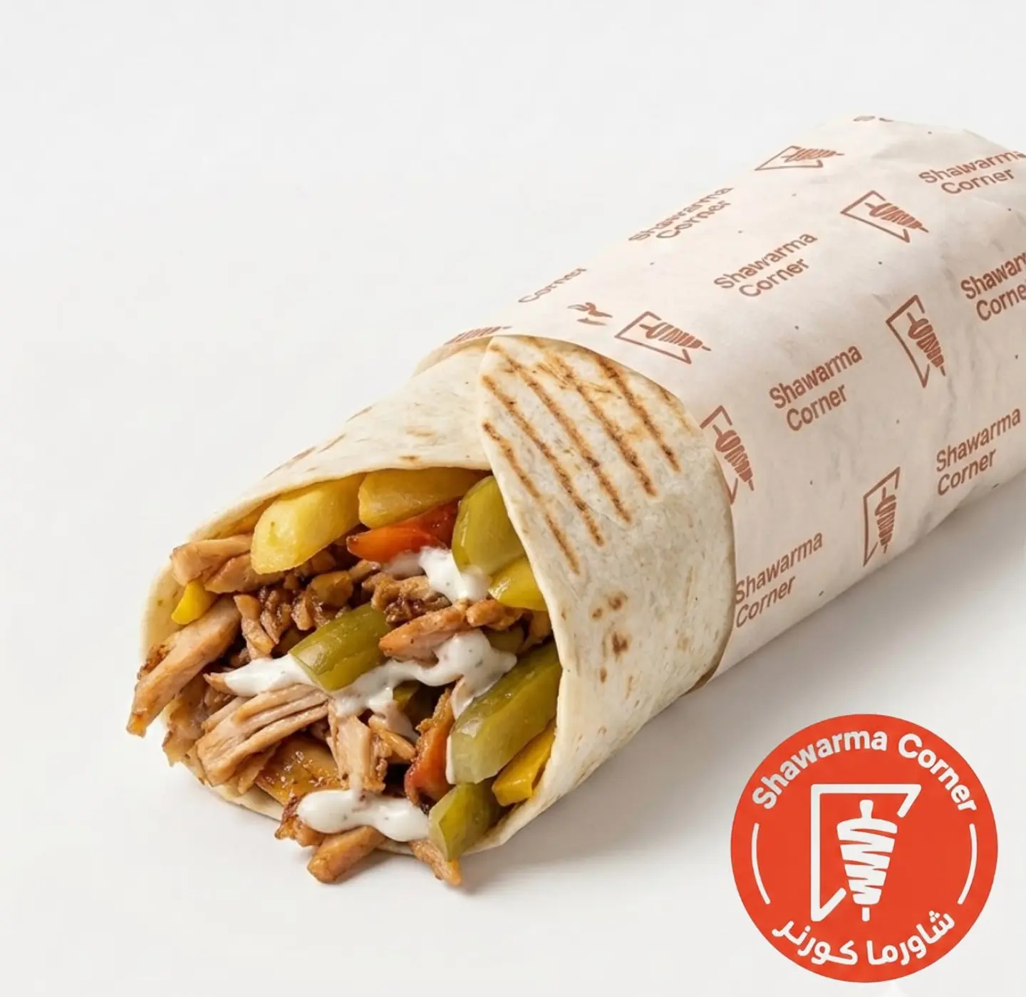 Chicken Shawarma Tortilla Bread