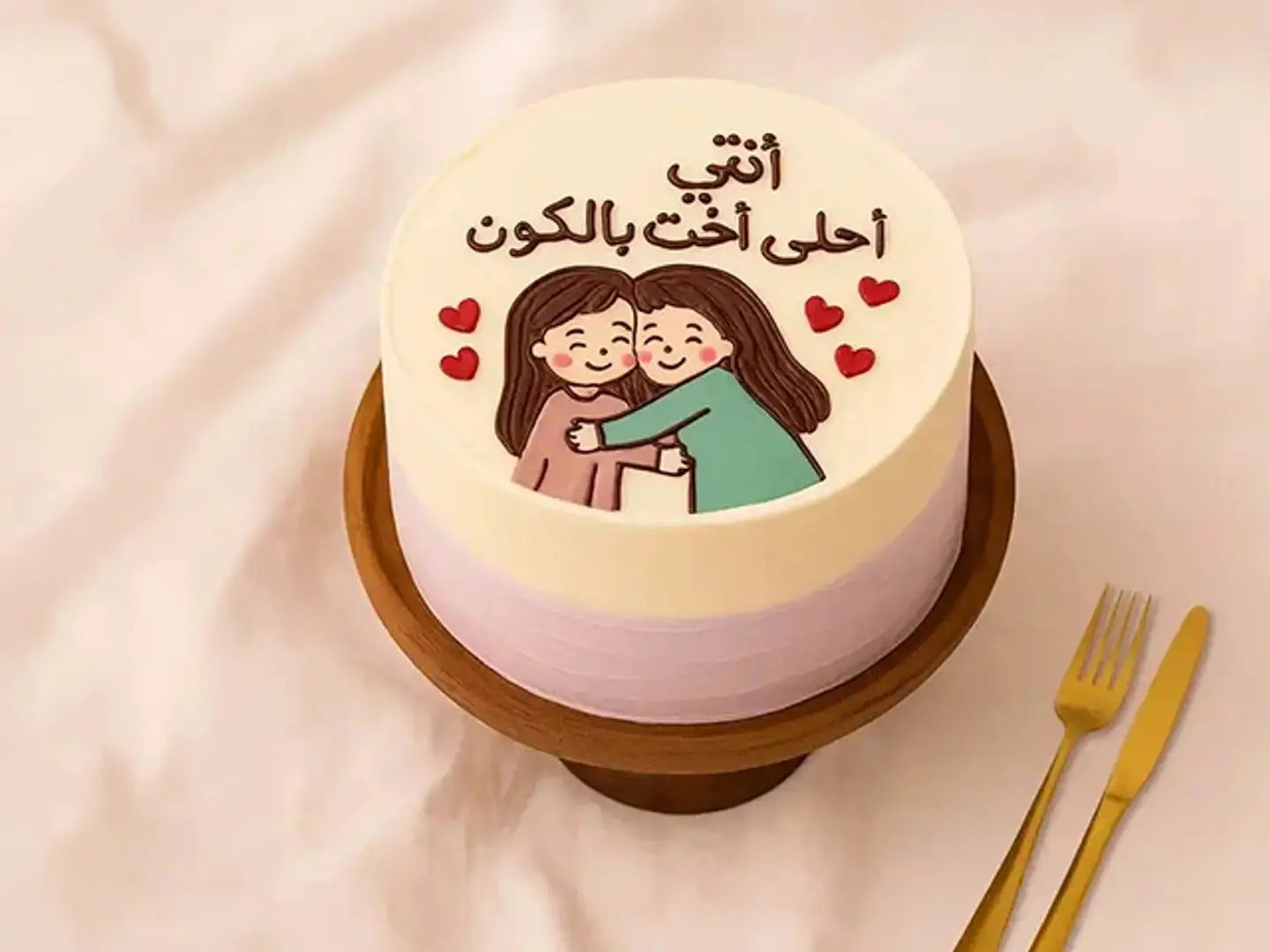 "Sister Day Red Velvet Cake "