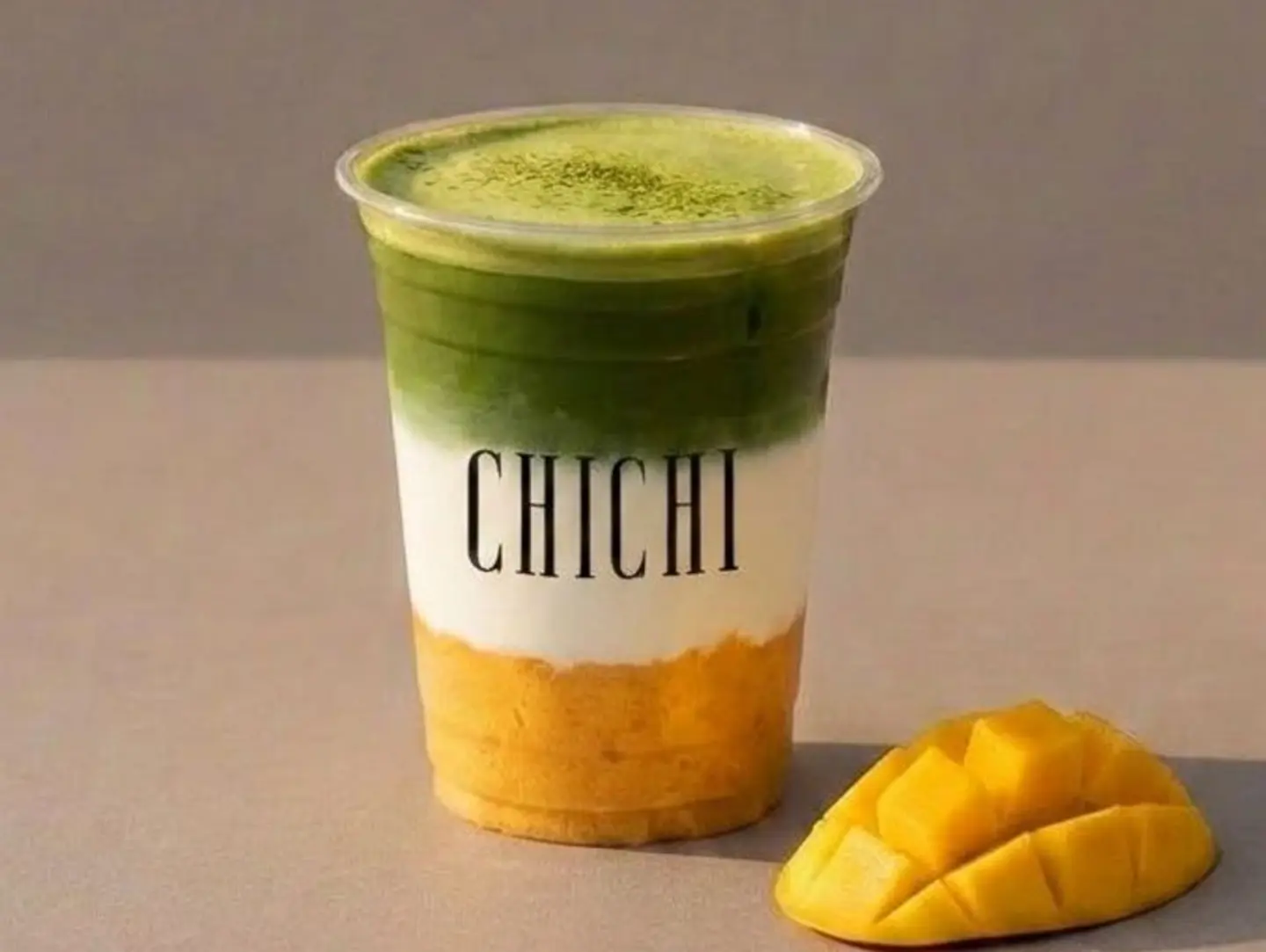 Mango Matcha Latte