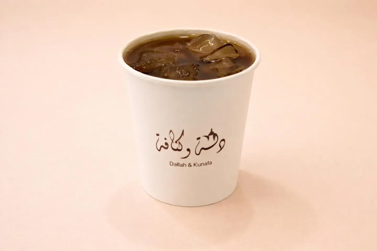 قهوة اليوم باردة